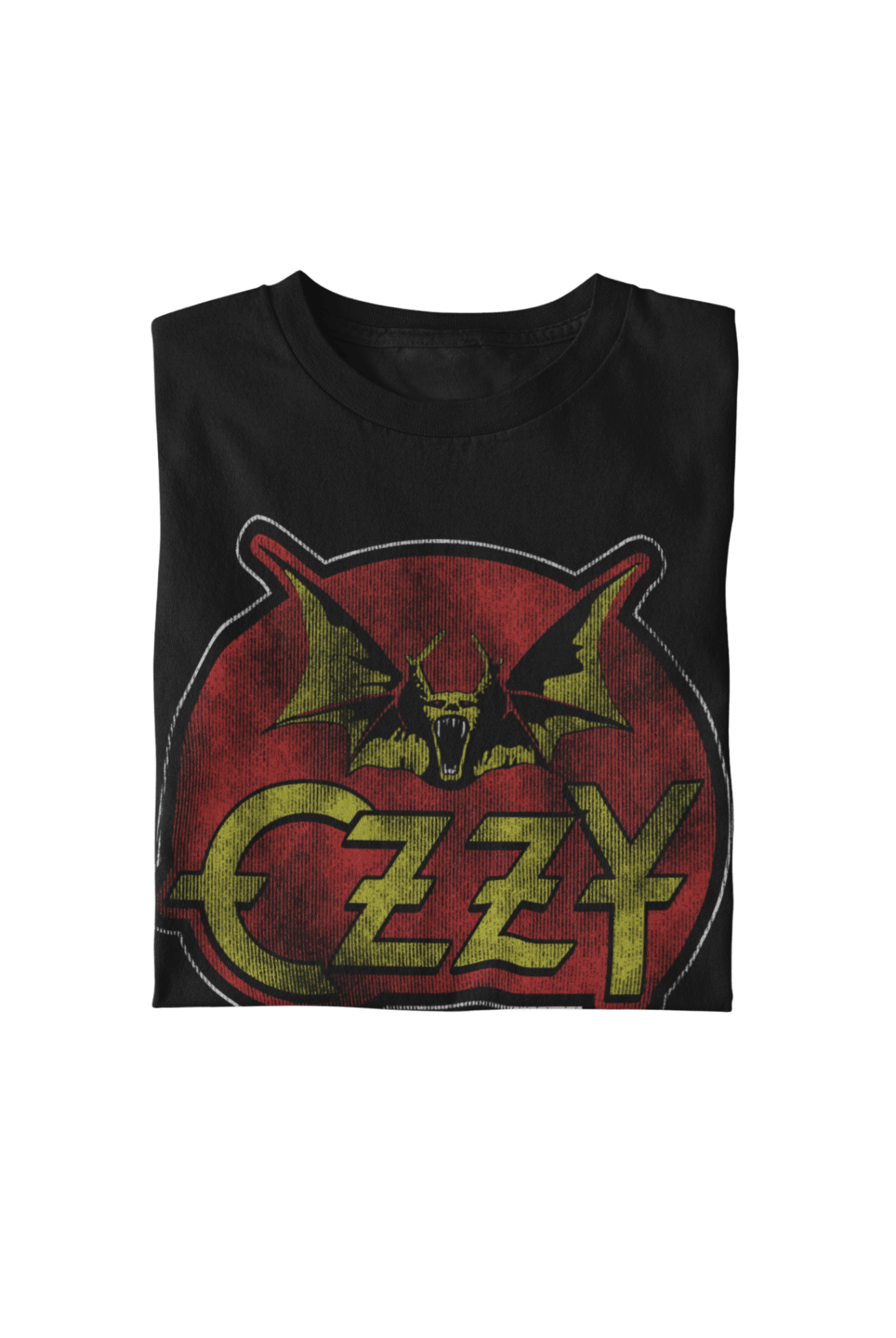 Ozzy Osbourne - Flaming Bat T-Shirt