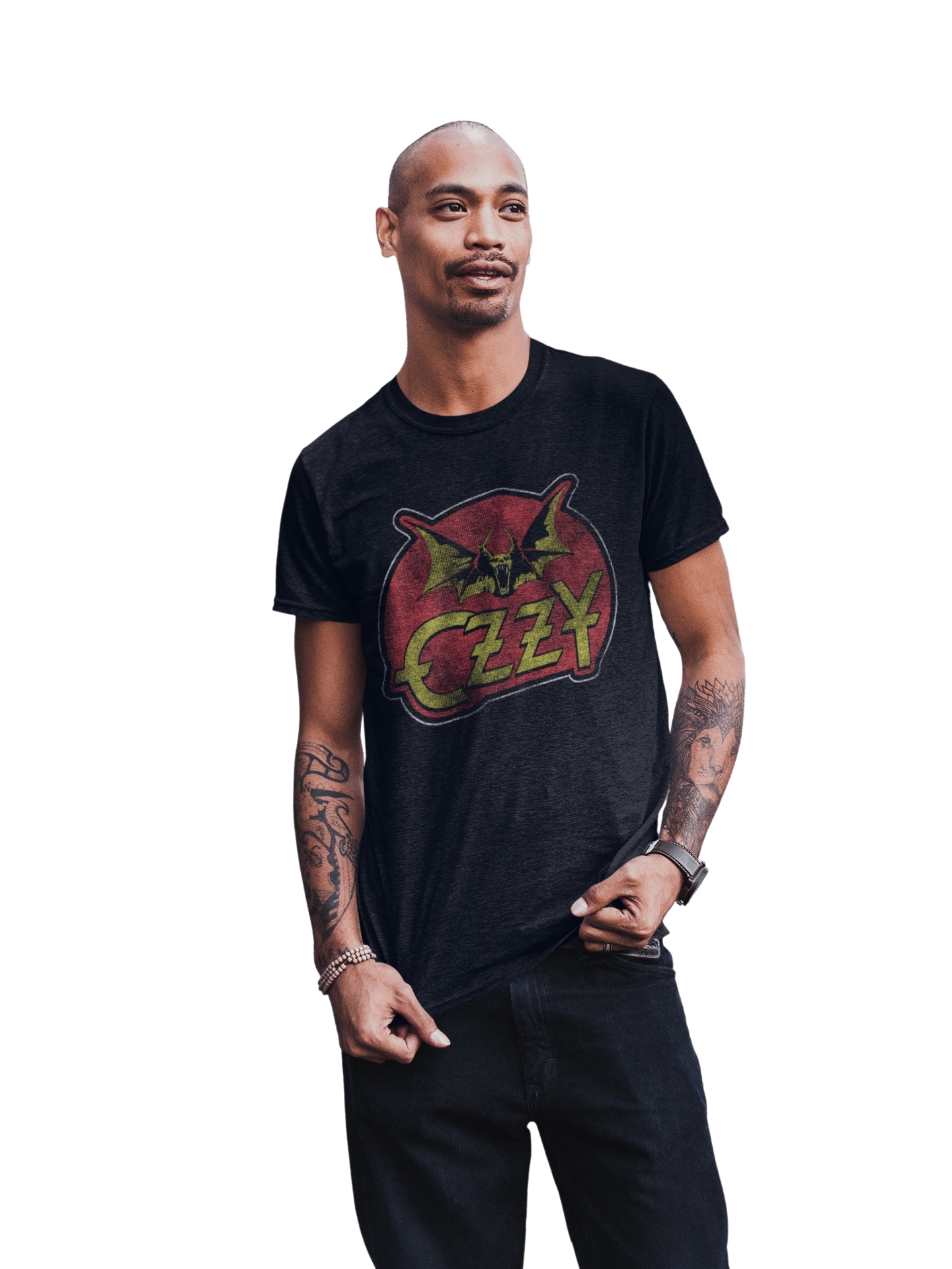 Ozzy Osbourne - Flaming Bat T-Shirt