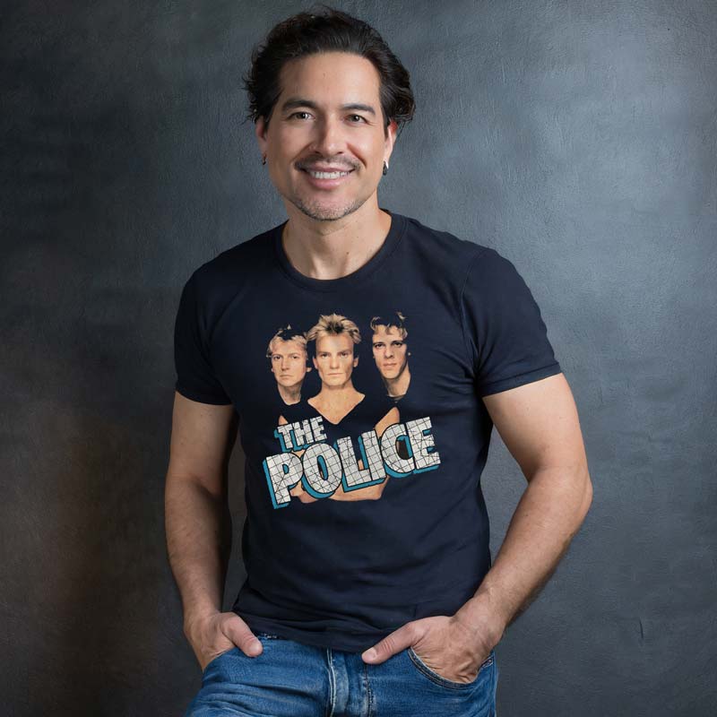 THE POLICE Eye-Catching T-Shirt, Boys&