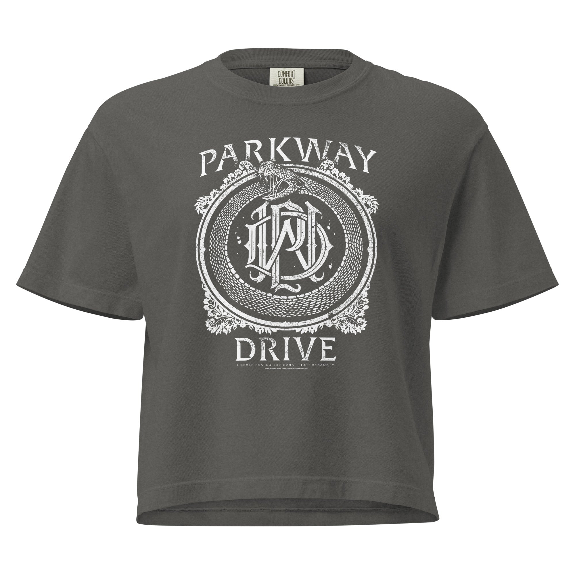 Parkway Drive Just Became It Mineral Wash Womens Crop Top