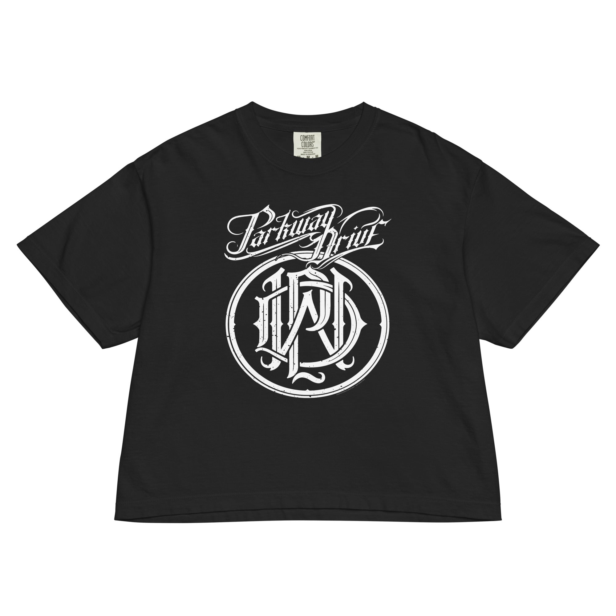 Parkway Drive PWD Mineral Wash Womens Crop Top
