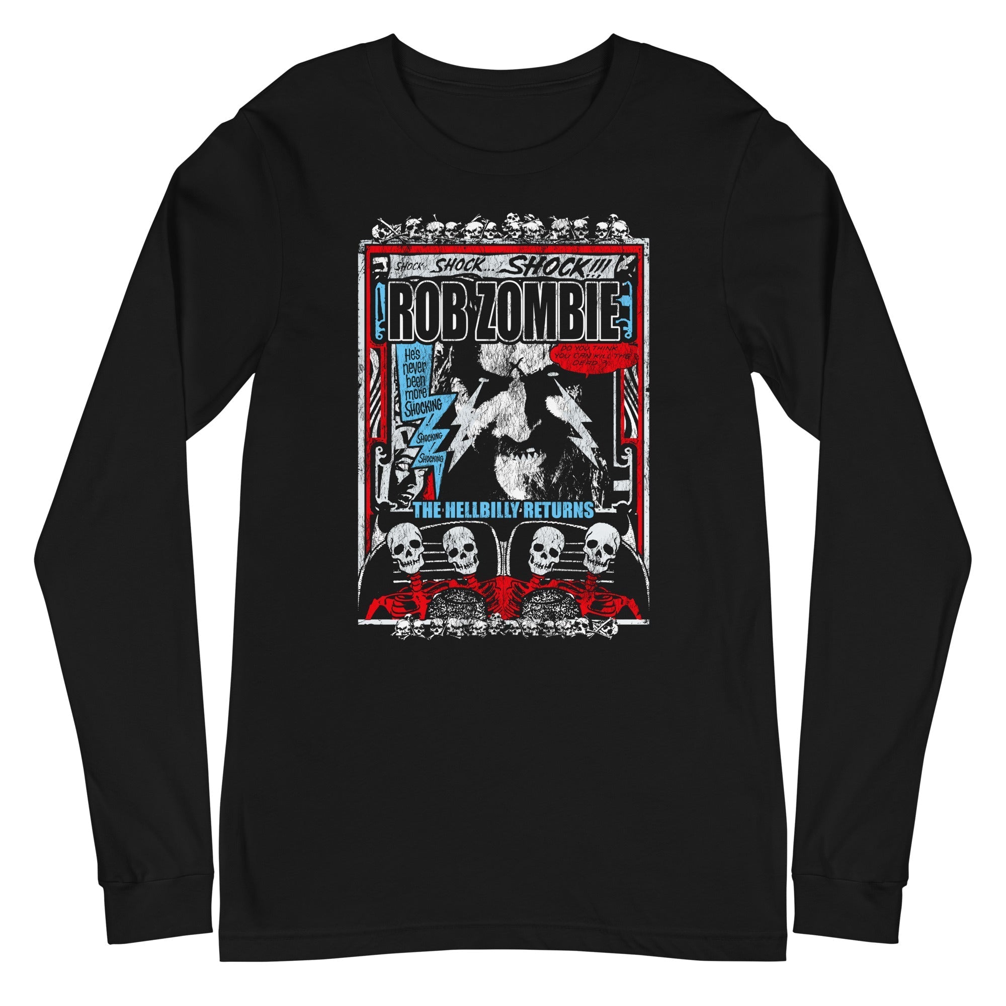 Rob Zombie - Comic Book Long Sleeve T-Shirt