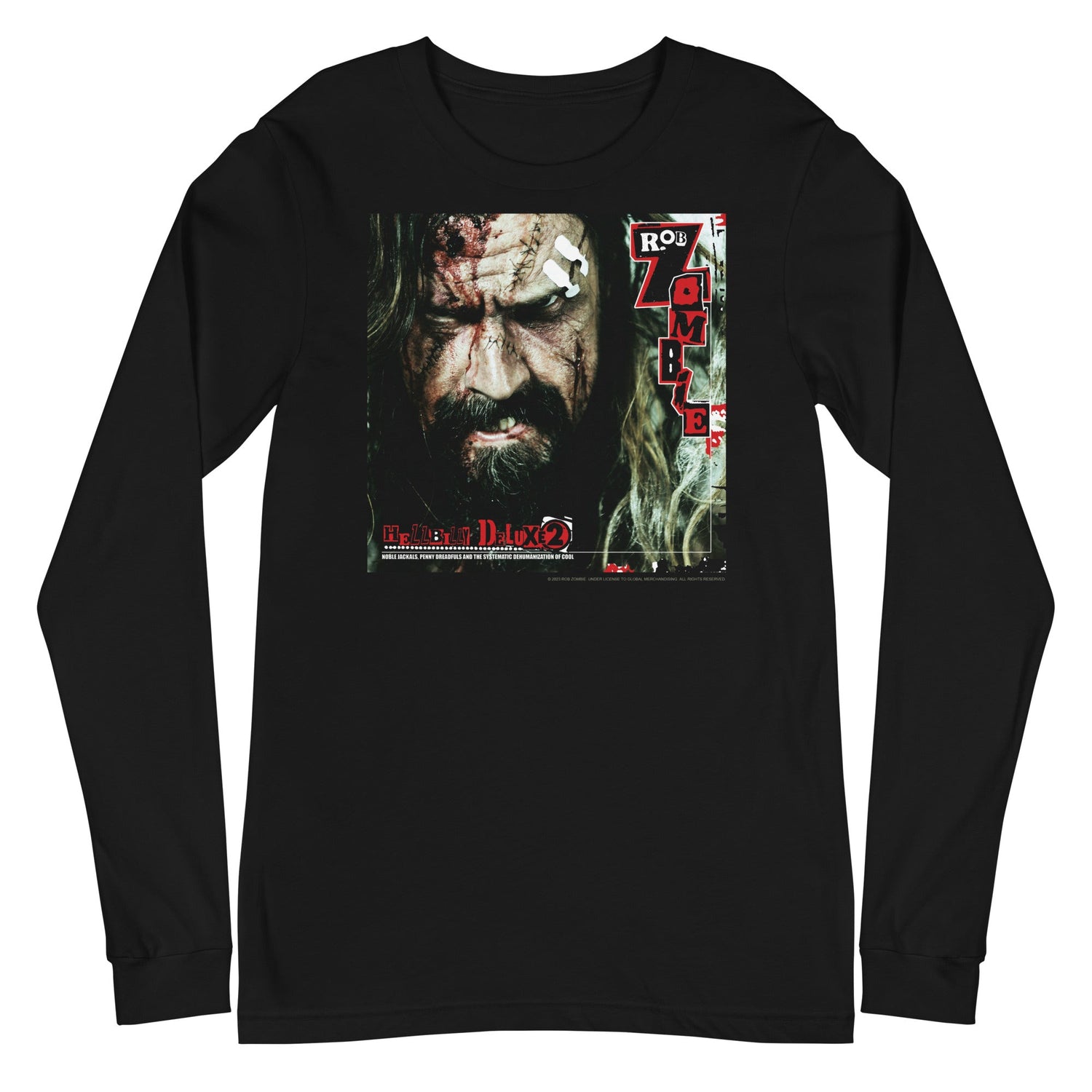Rob Zombie - Ransom Note Long Sleeve T-Shirt