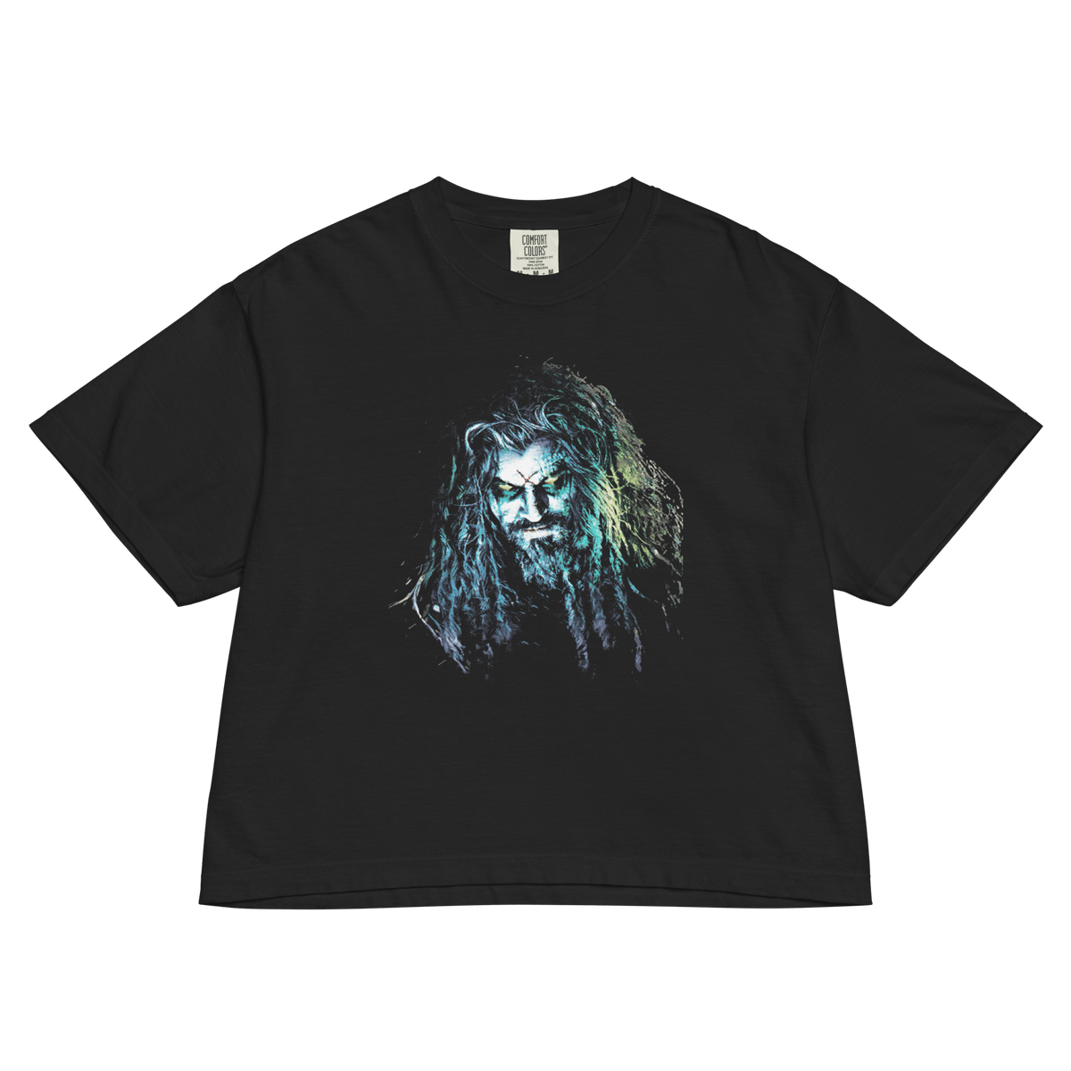 Rob Zombie Vintage 2004 Mineral Wash Womens Crop Top
