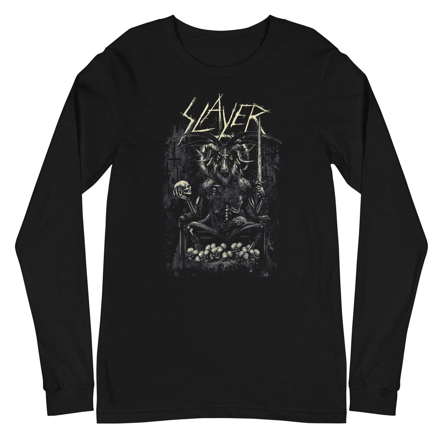 Slayer - Demon Head Long Sleeve T-Shirt