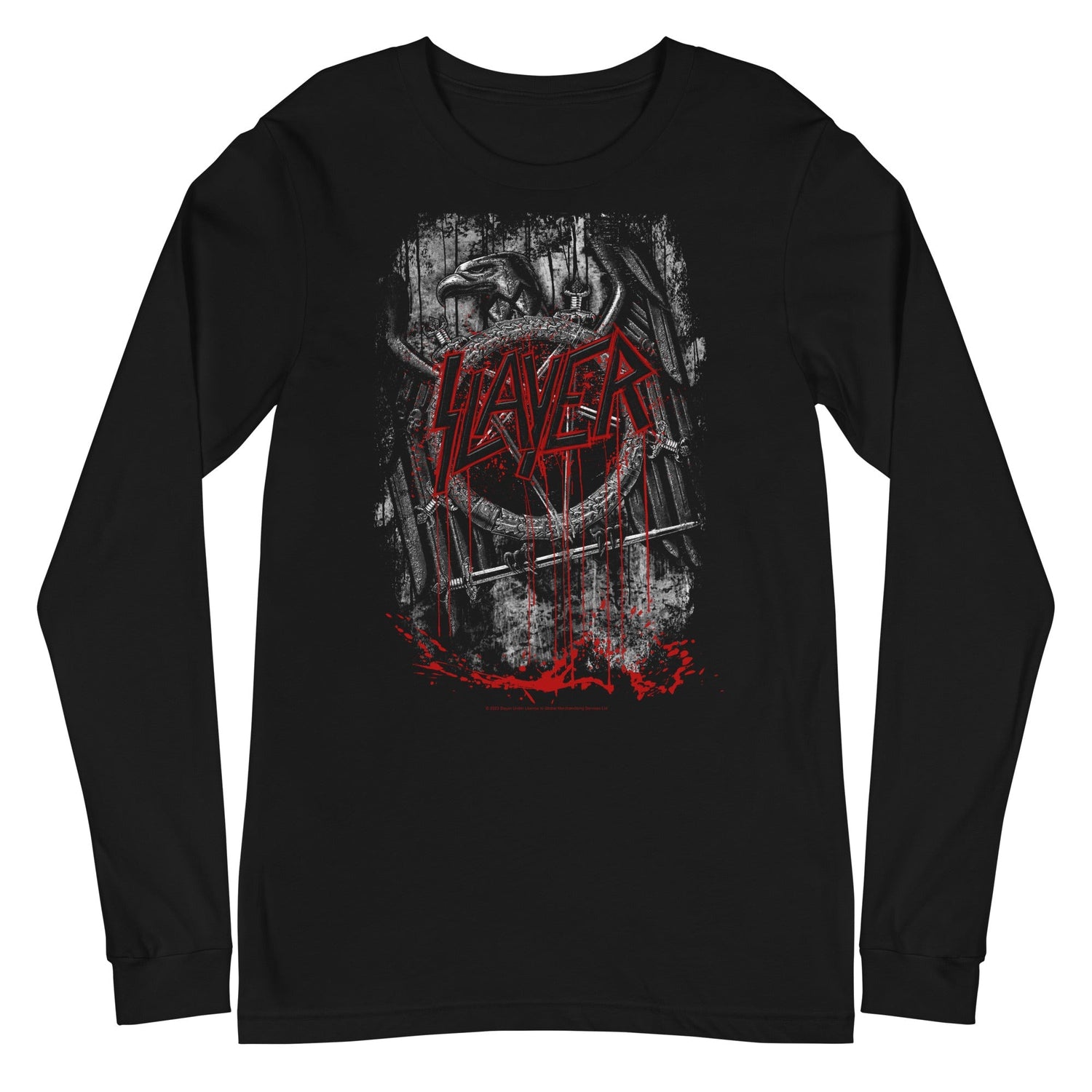 Slayer - Eagle Logo Long Sleeve T-Shirt