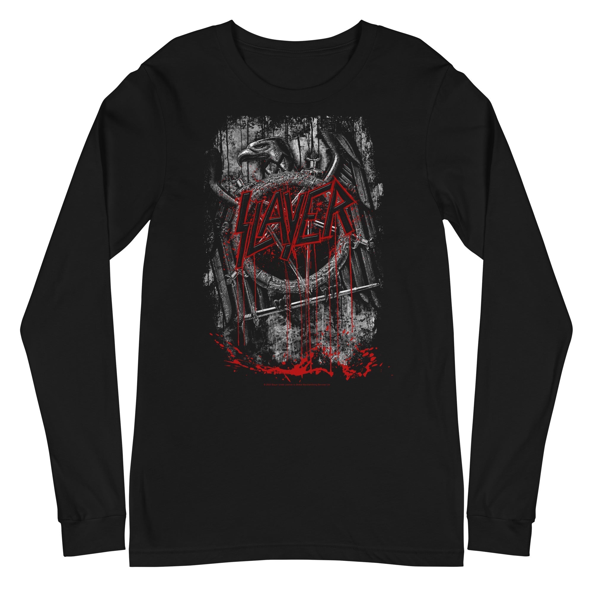 Slayer - Eagle Logo Long Sleeve T-Shirt