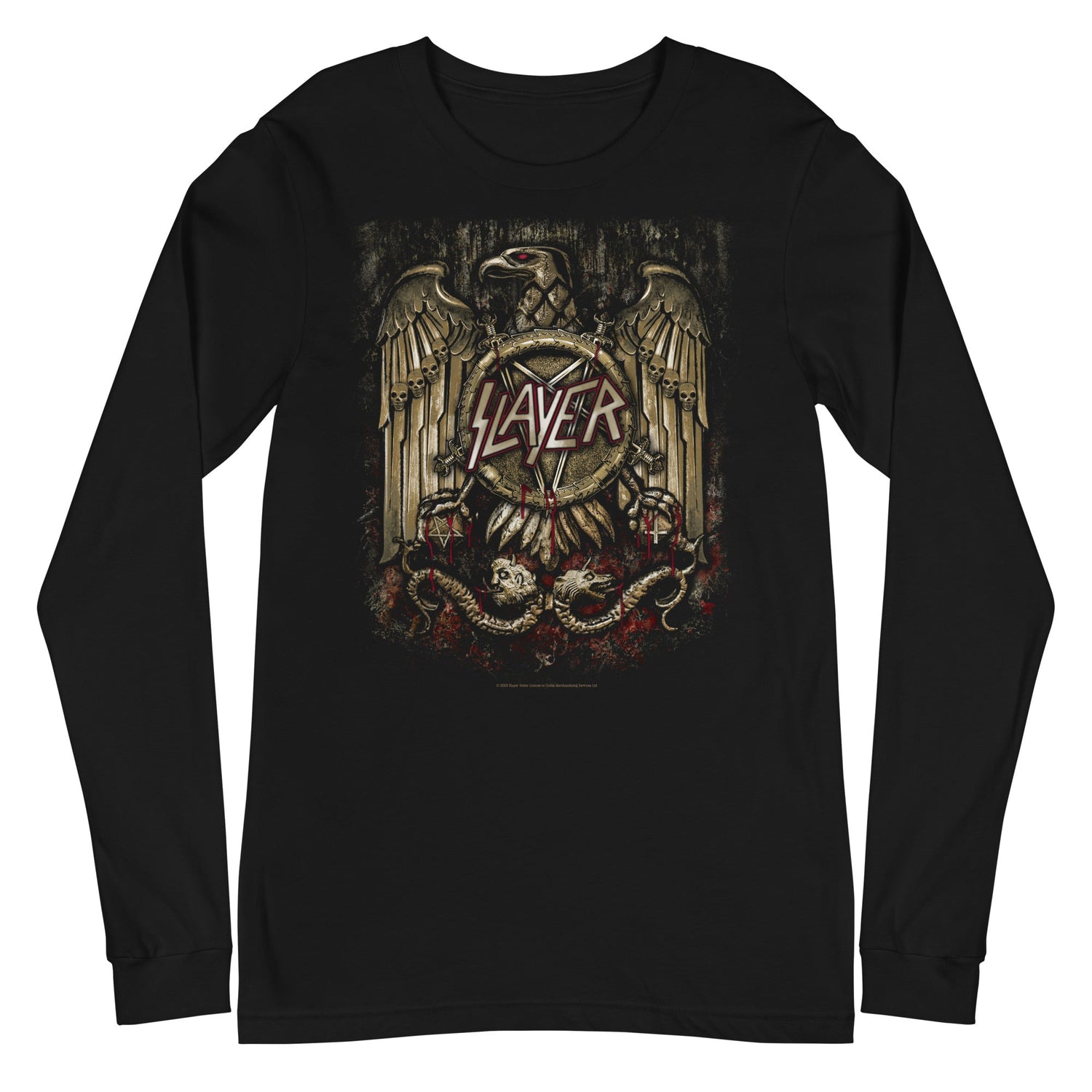 Slayer - Eagle Statue Long Sleeve T-Shirt