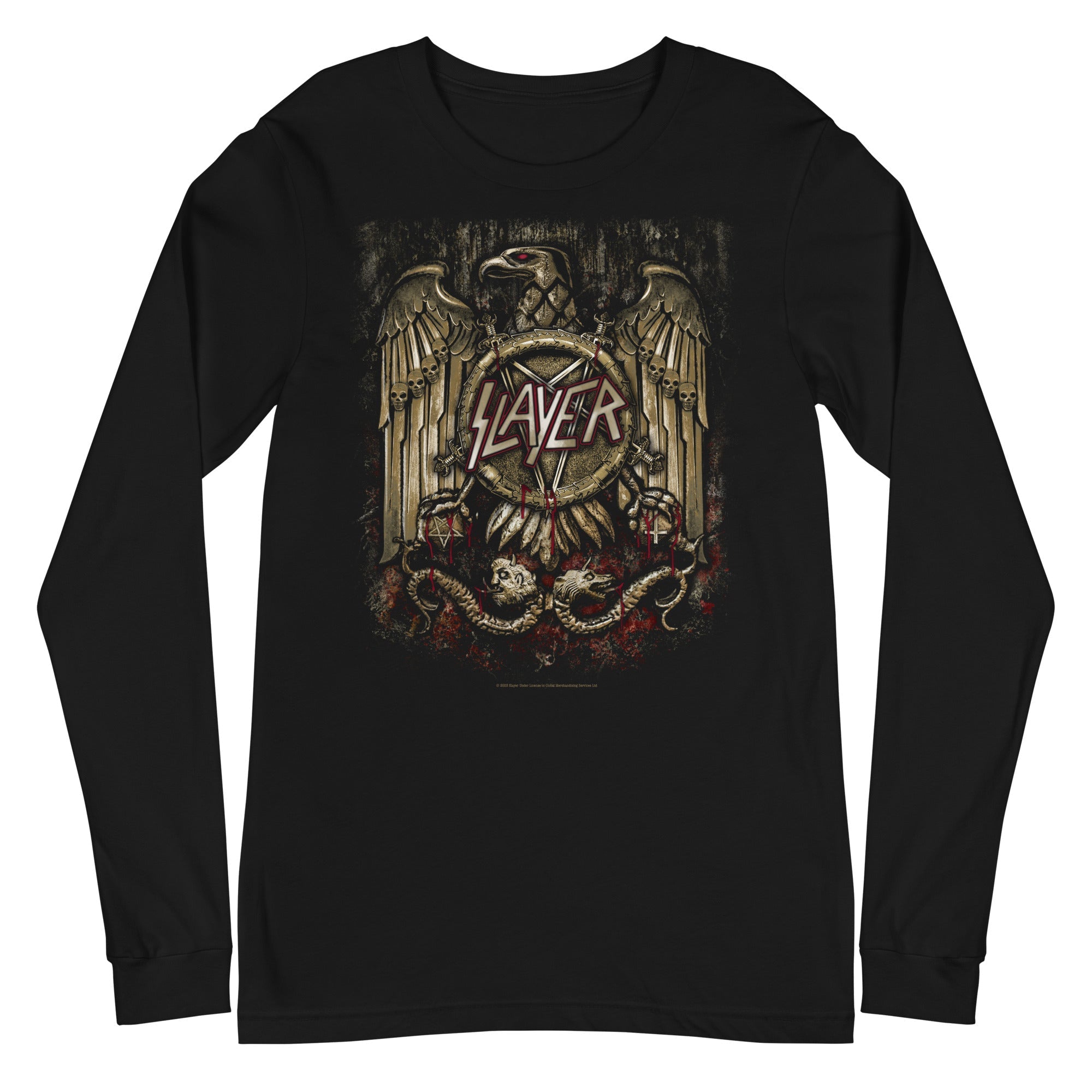 Slayer - Eagle Statue Long Sleeve T-Shirt