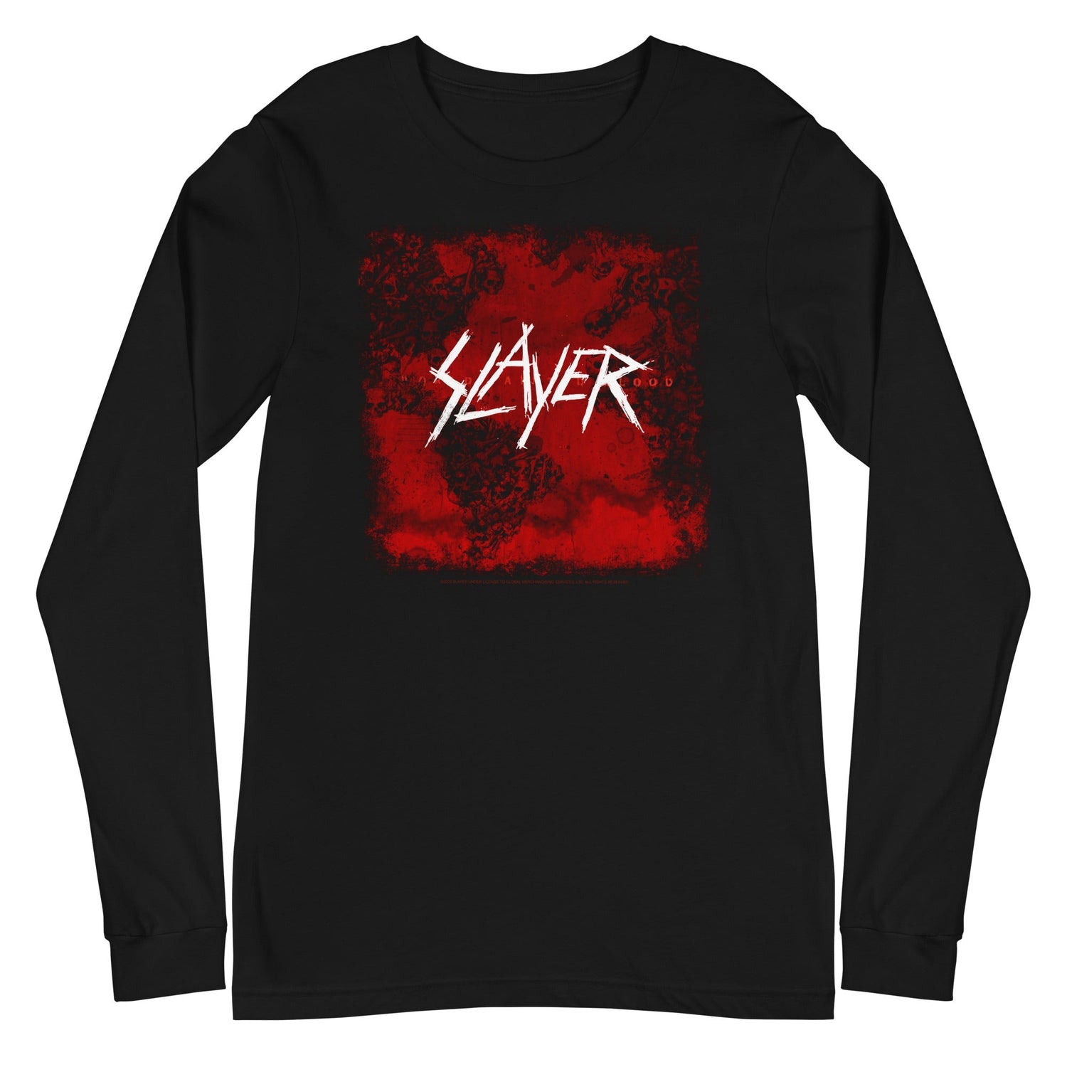 Slayer - Blood Logo Long Sleeve T-Shirt