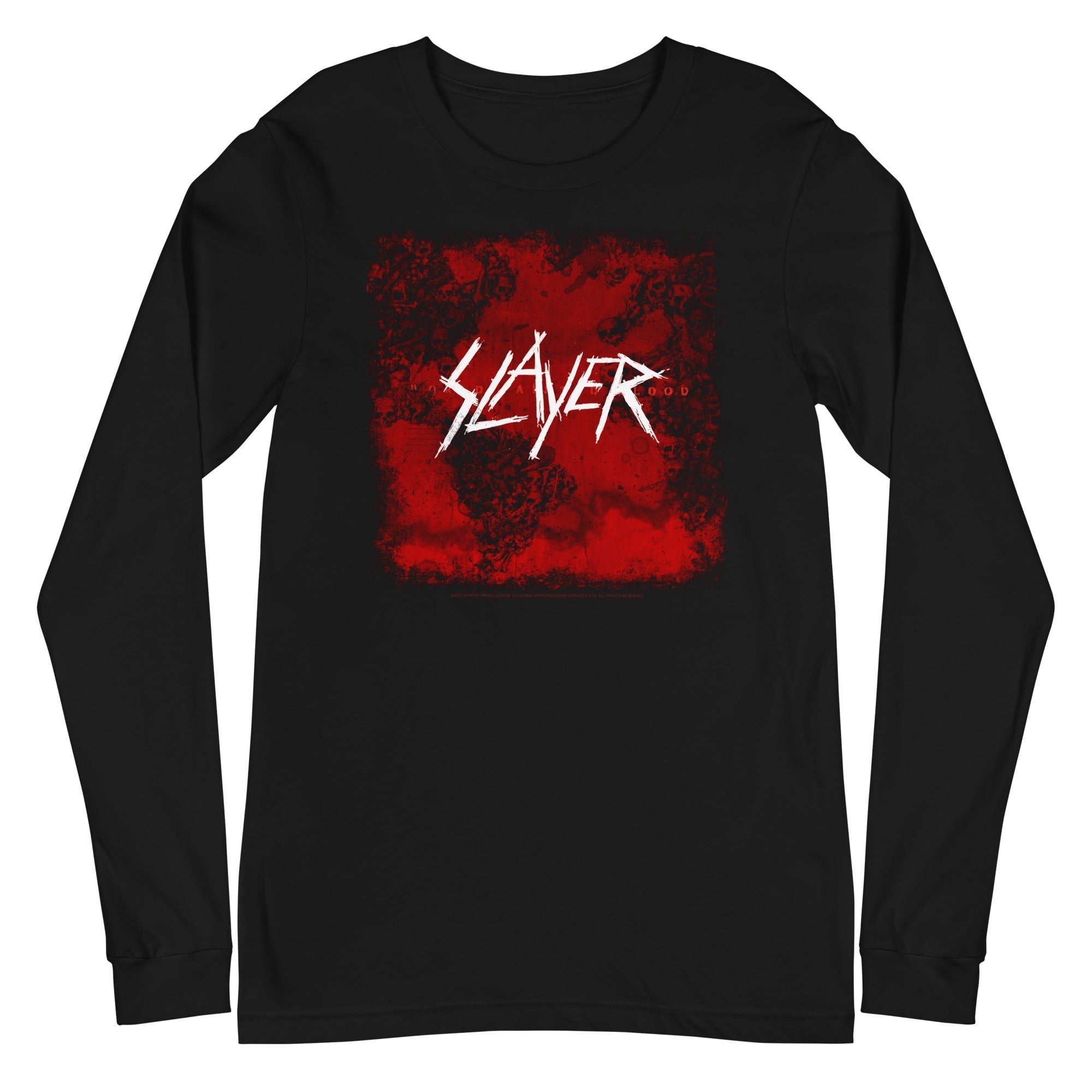 Slayer - Blood Logo Long Sleeve T-Shirt