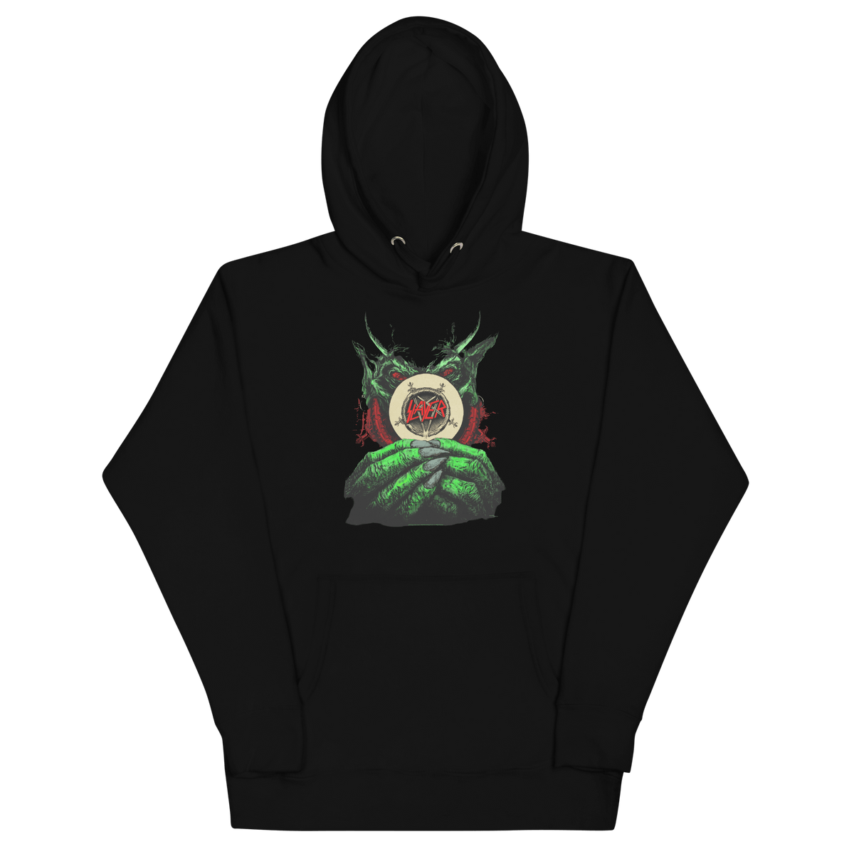 Slayer Demon Hands Vintage Hoodie