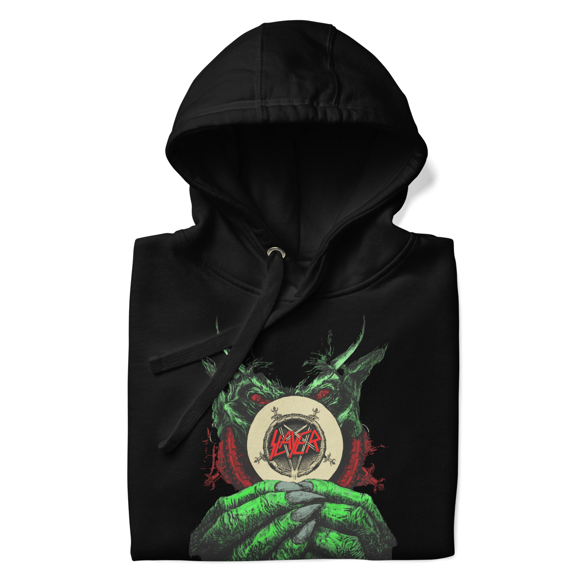 Slayer Demon Hands Vintage Hoodie