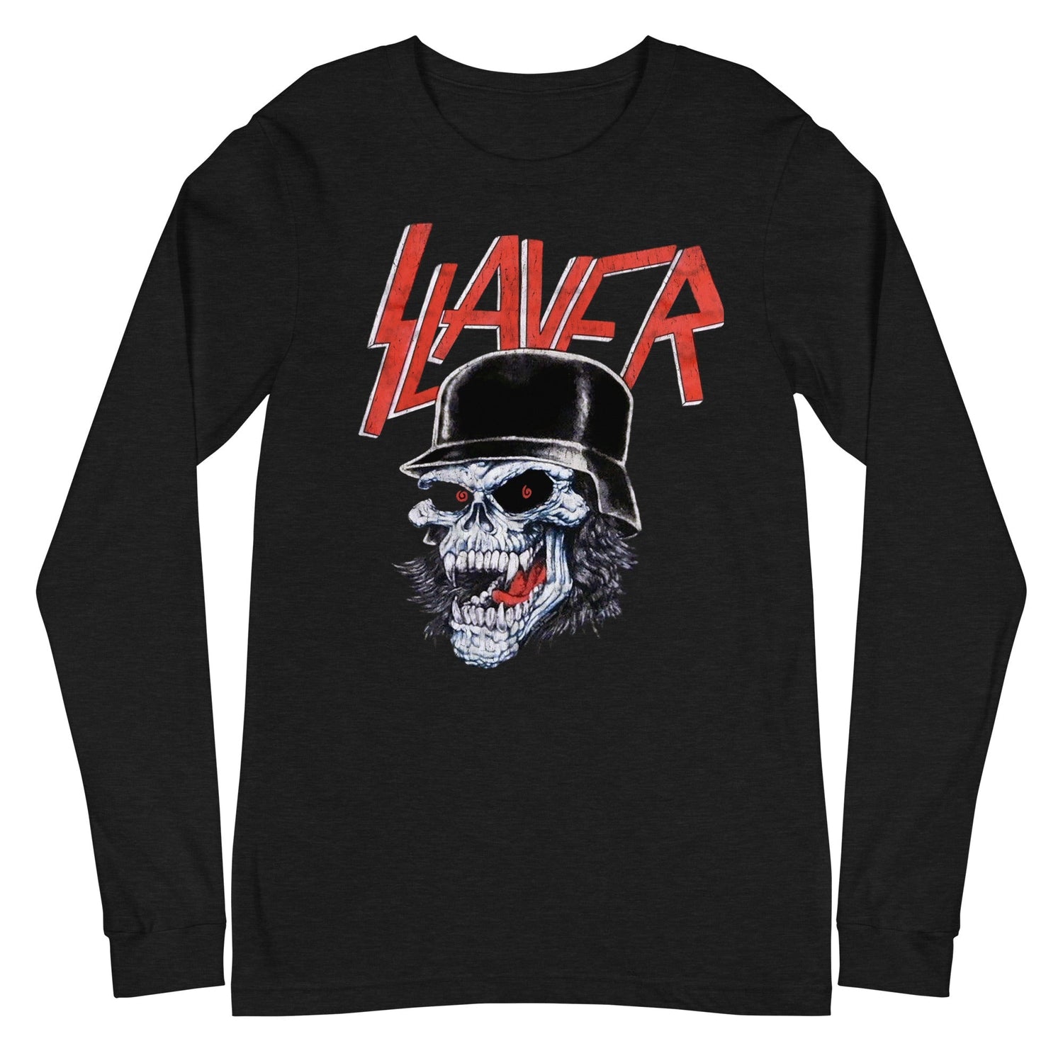 Slayer - Helmet Skull Long Sleeve T-Shirt