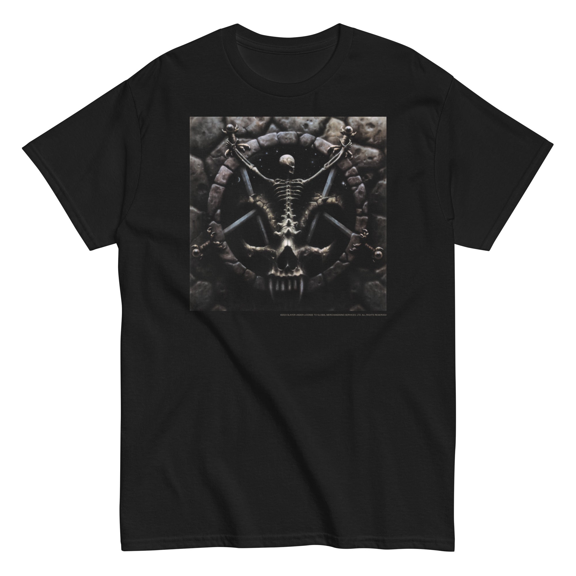 Slayer - Skeleton Pentagram T-Shirt