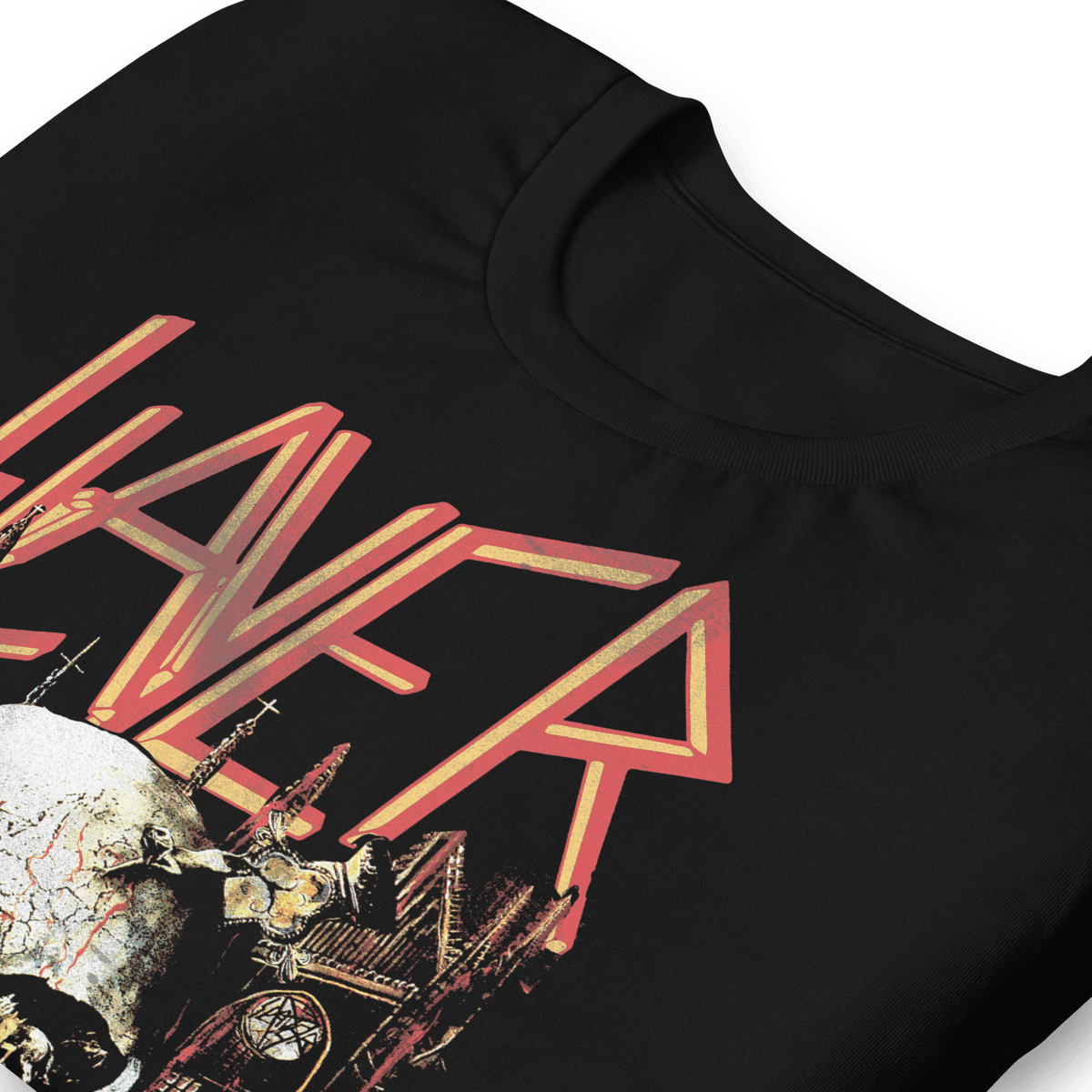 Slayer - Sound Skull Jumbo Print T-Shirt