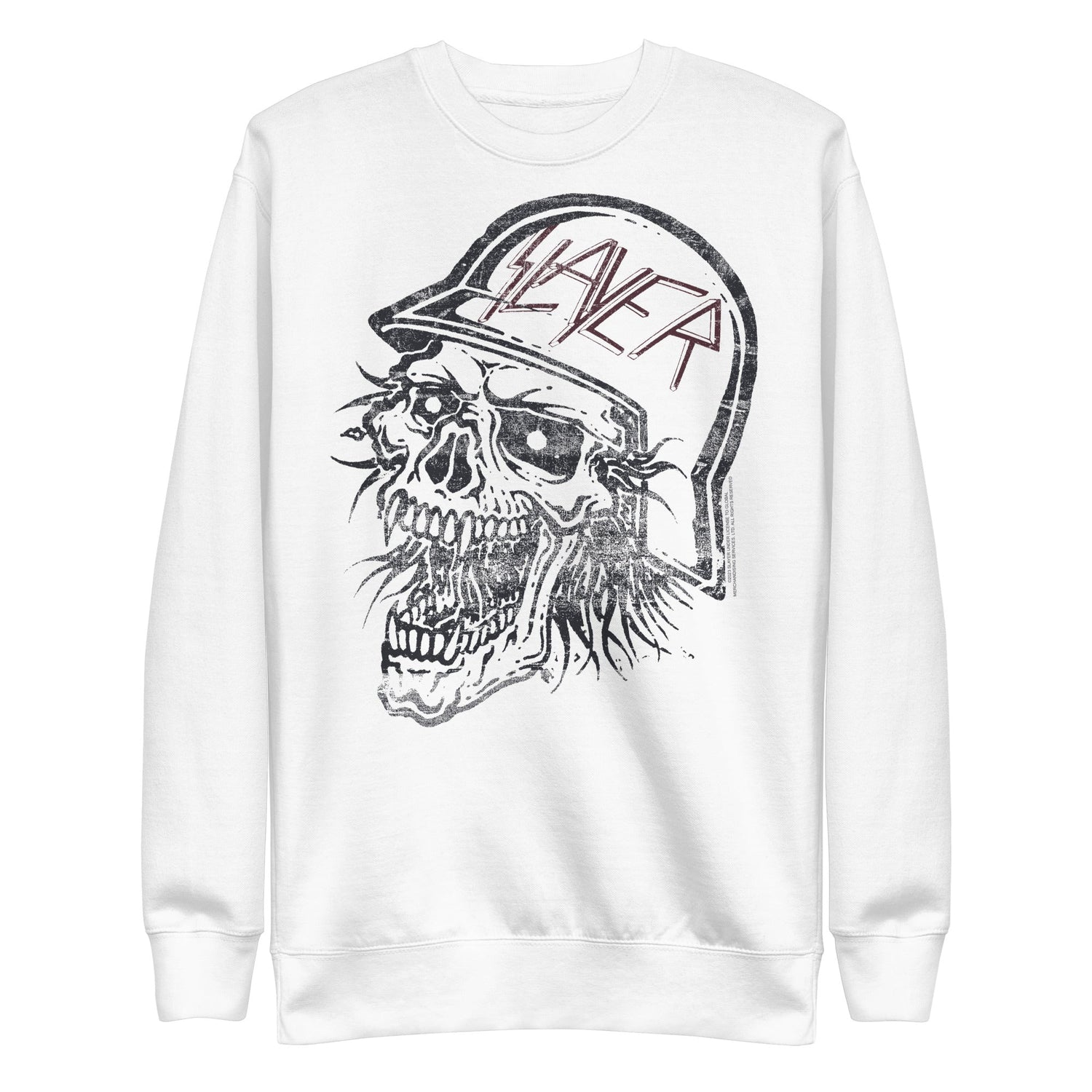 Slayer - Stamped Skull Sweatshirt