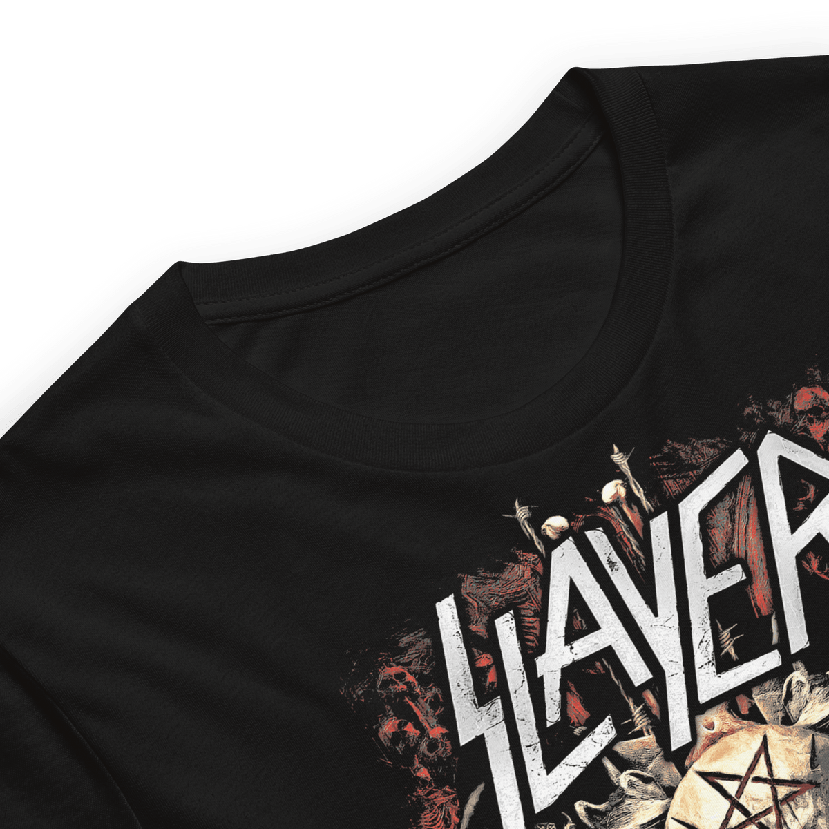 Slayer - Three Skulls Jumbo Print T-Shirt