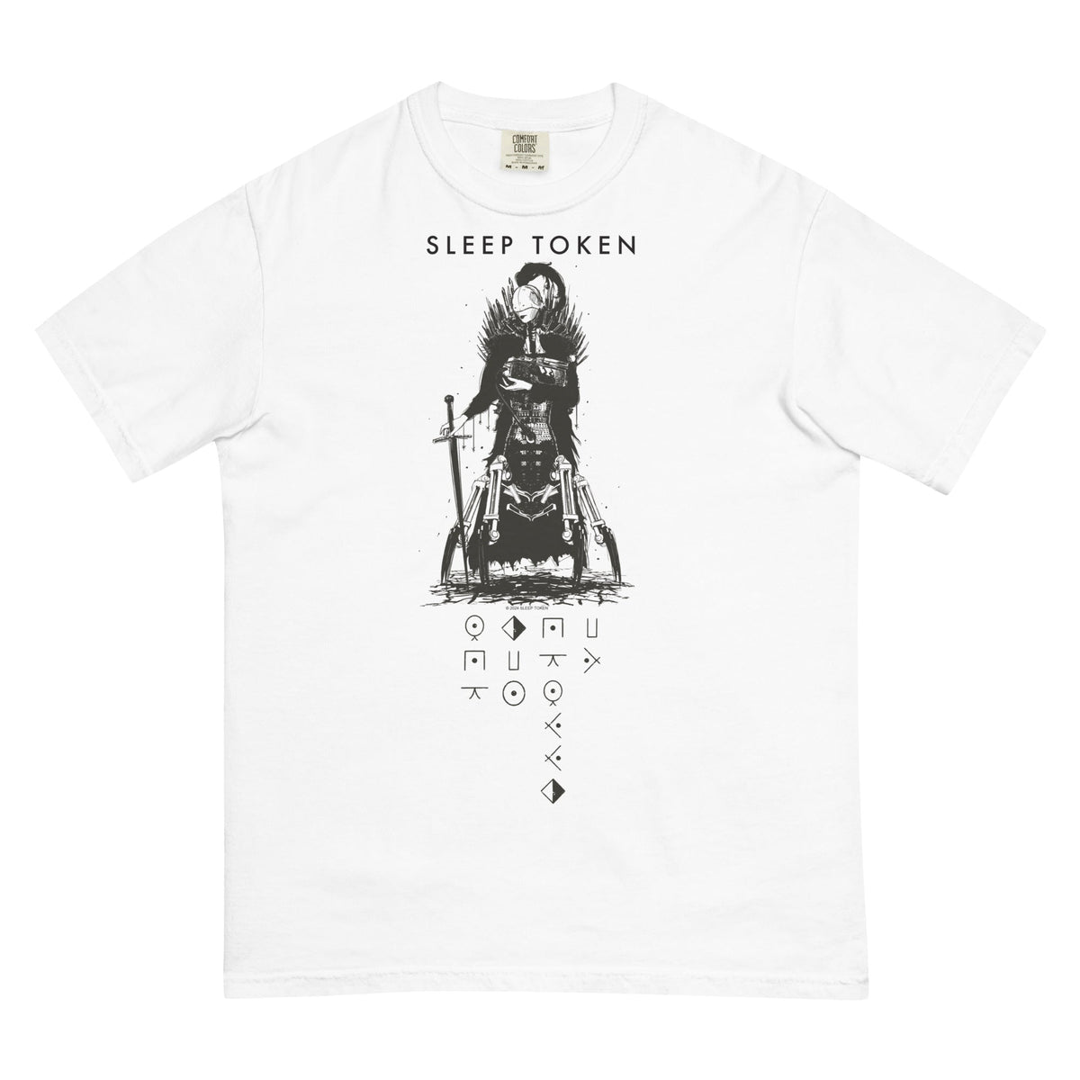 Sleep Token Drag Me Under Mineral Wash T-Shirt