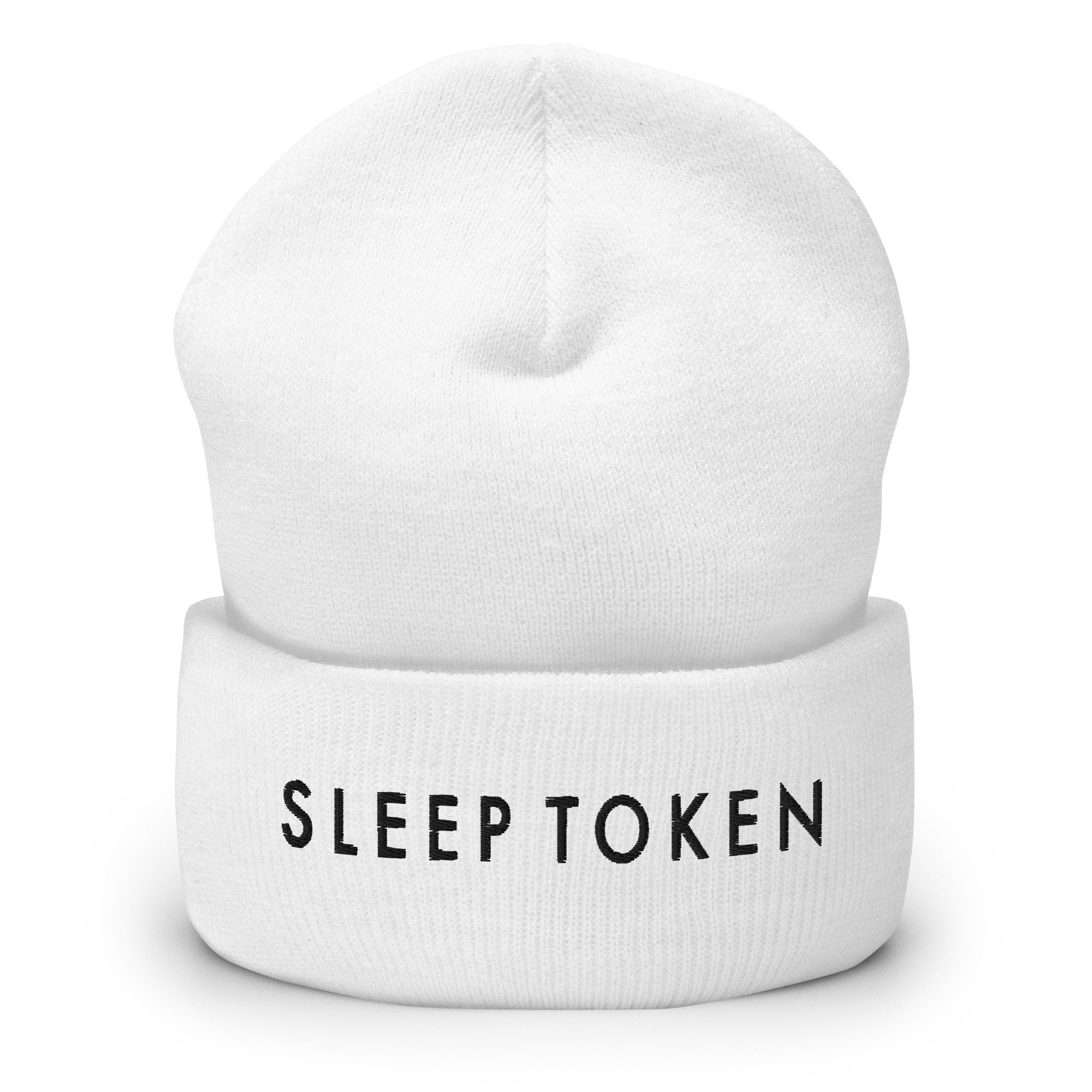 Sleep Token Embroidered Beanie