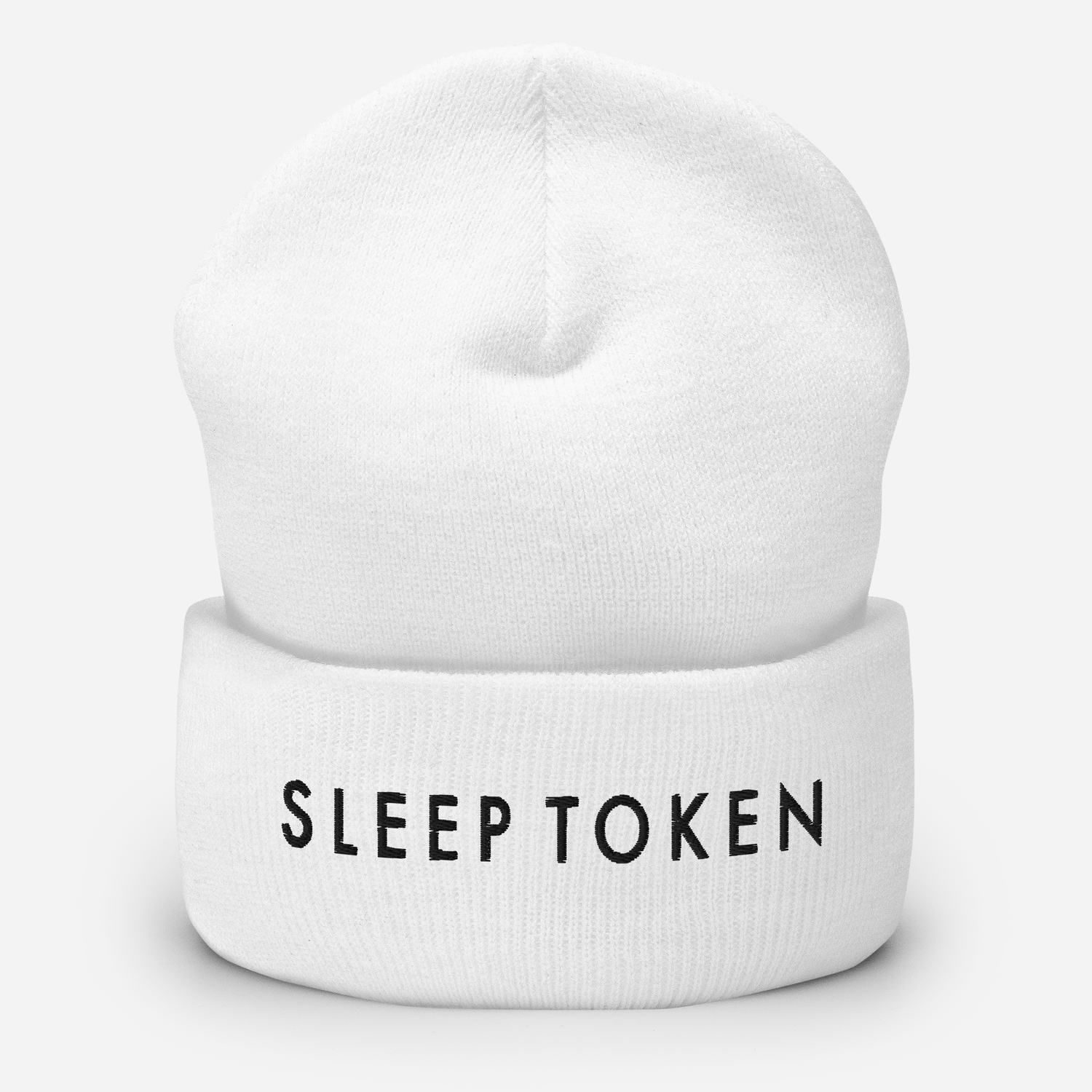 Sleep Token Embroidered Beanie