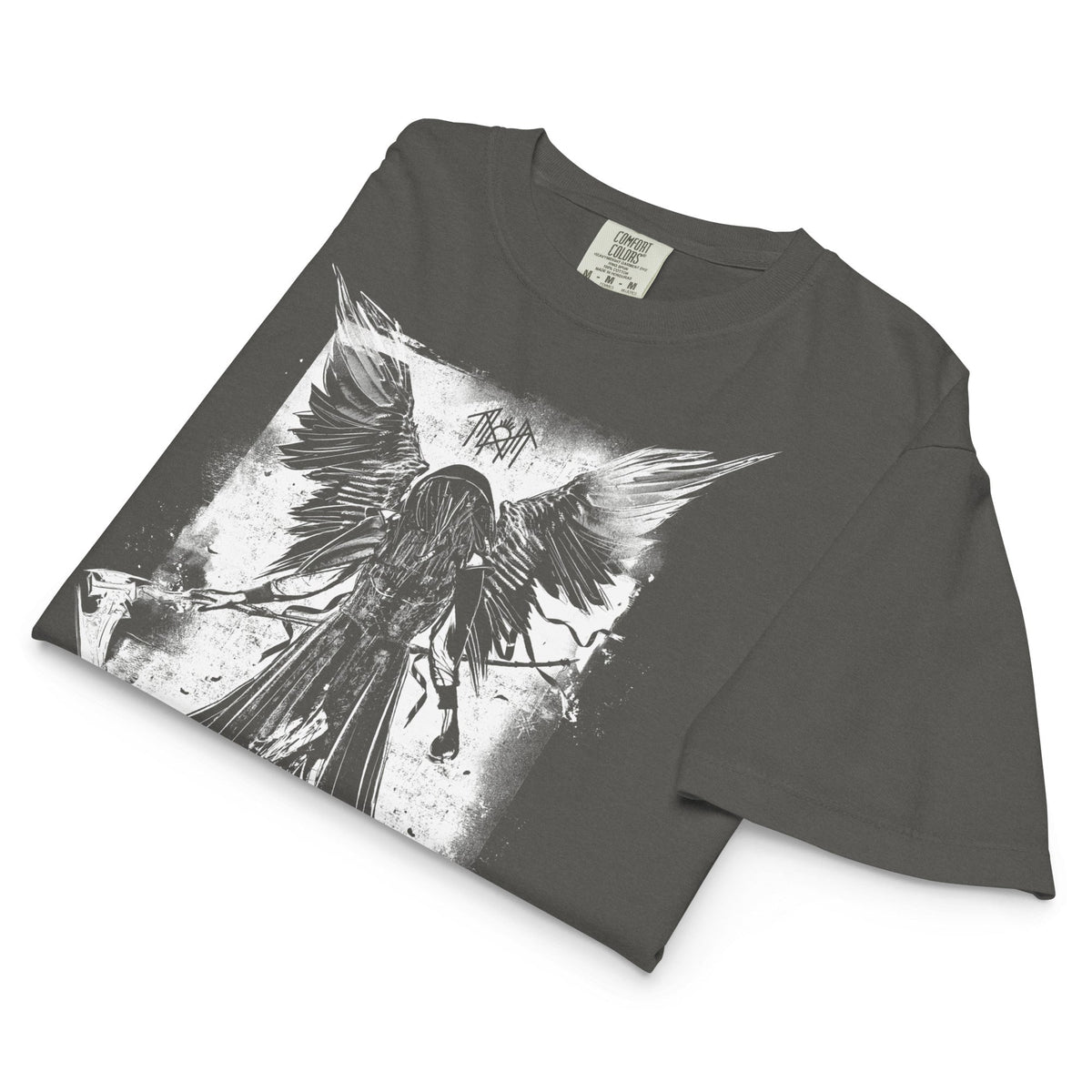 Sleep Token Gods Mineral Wash Womens Crop Top