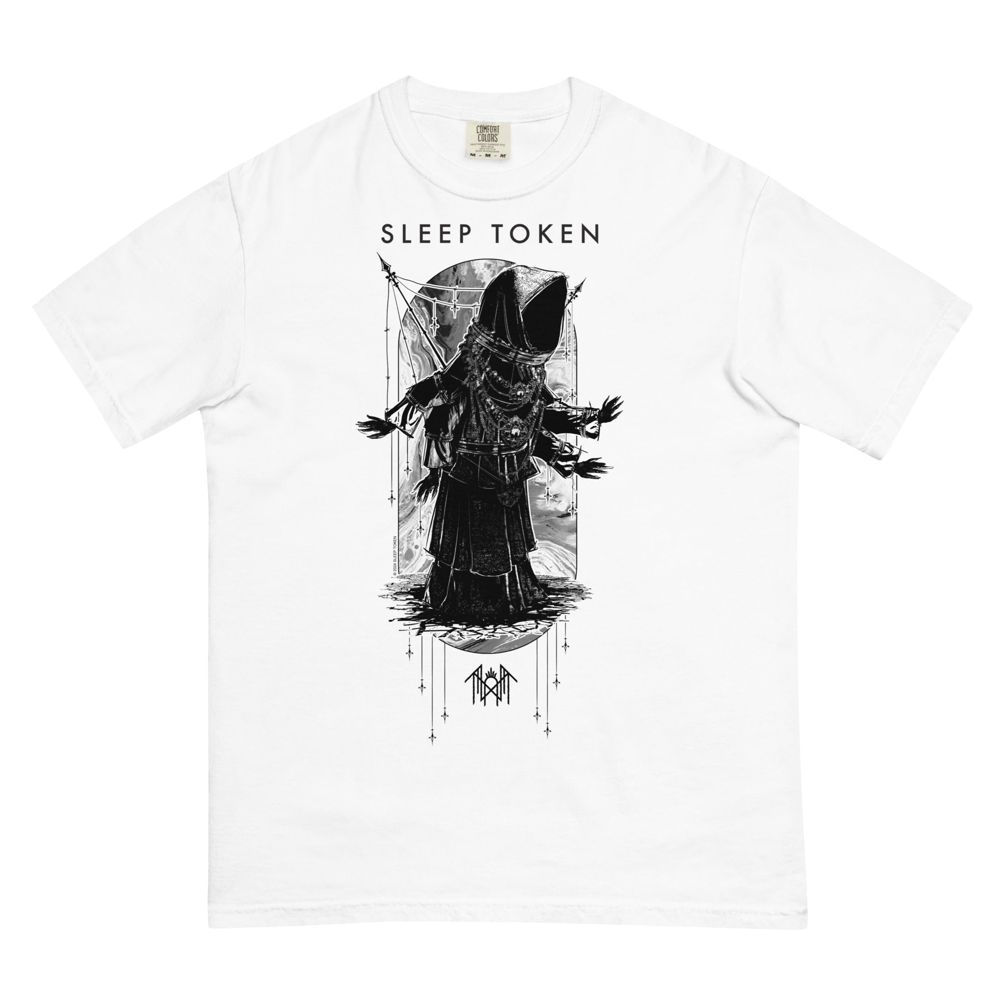 Sleep Token Granite Mineral Wash T-Shirt
