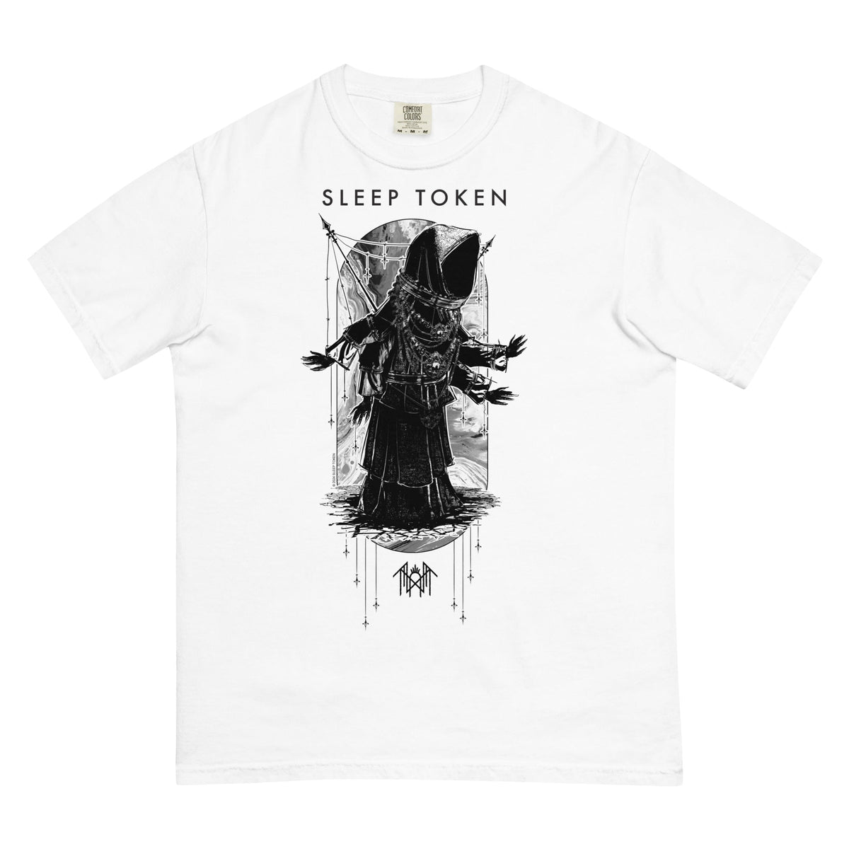 Sleep Token Granite Mineral Wash T-Shirt
