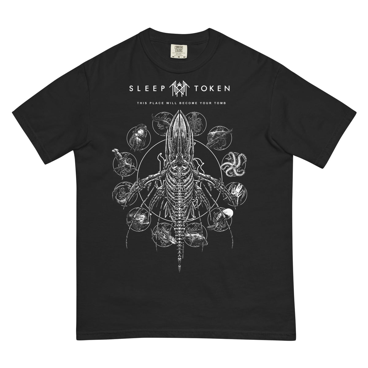 Sleep Token Mine Mineral Wash T-Shirt