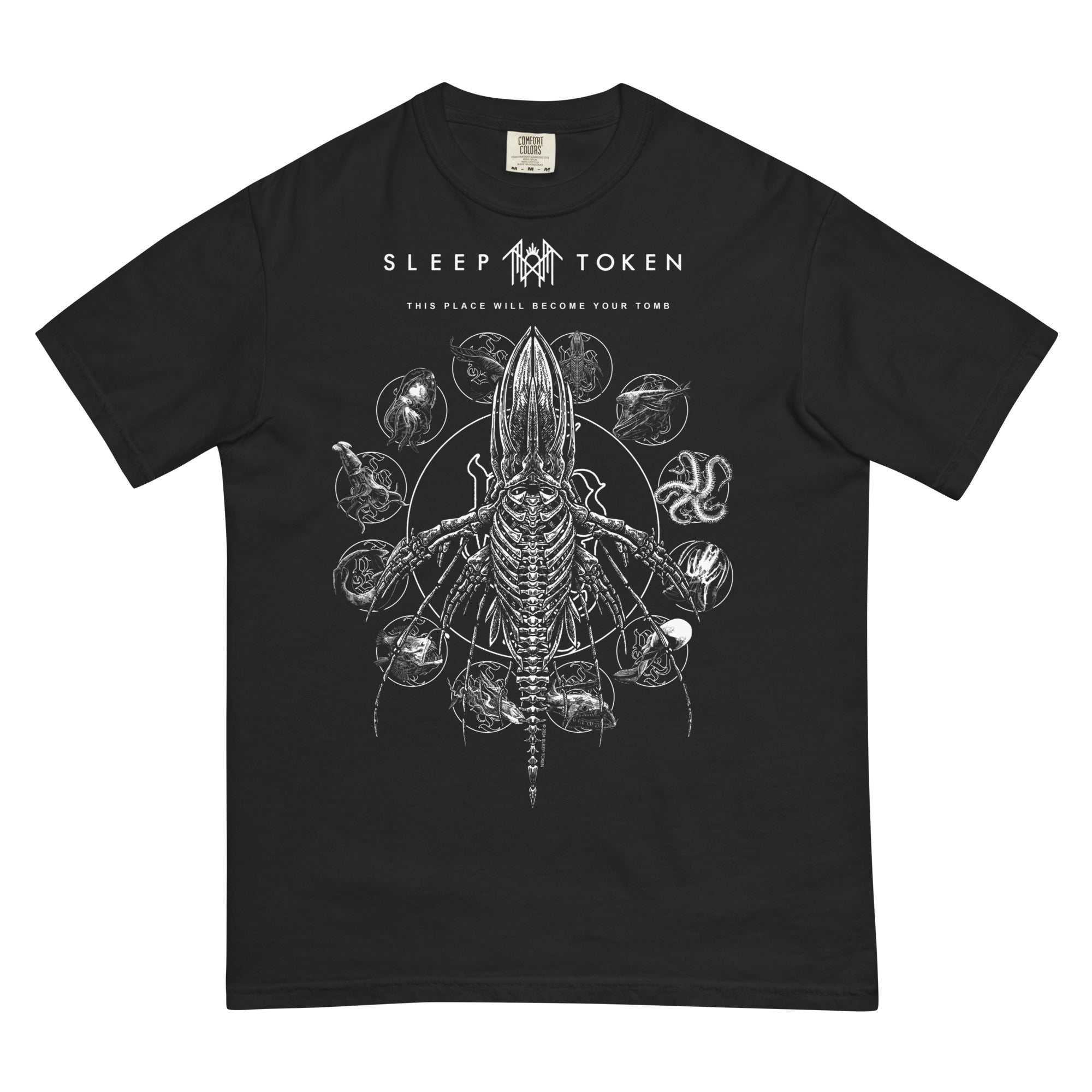 Sleep Token Mine Mineral Wash T-Shirt