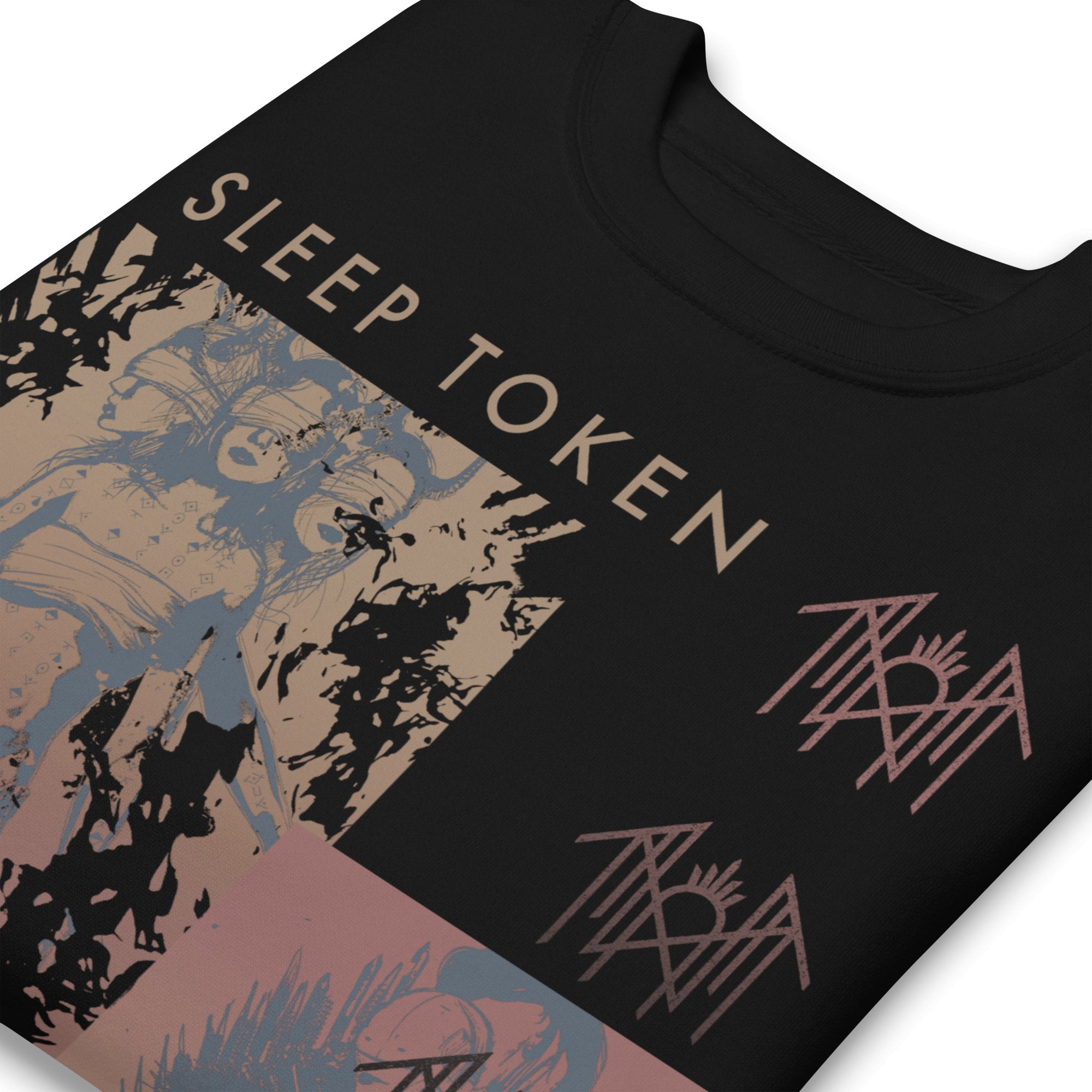 Sleep Token Multi Hit Jumbo Print Sweatshirt