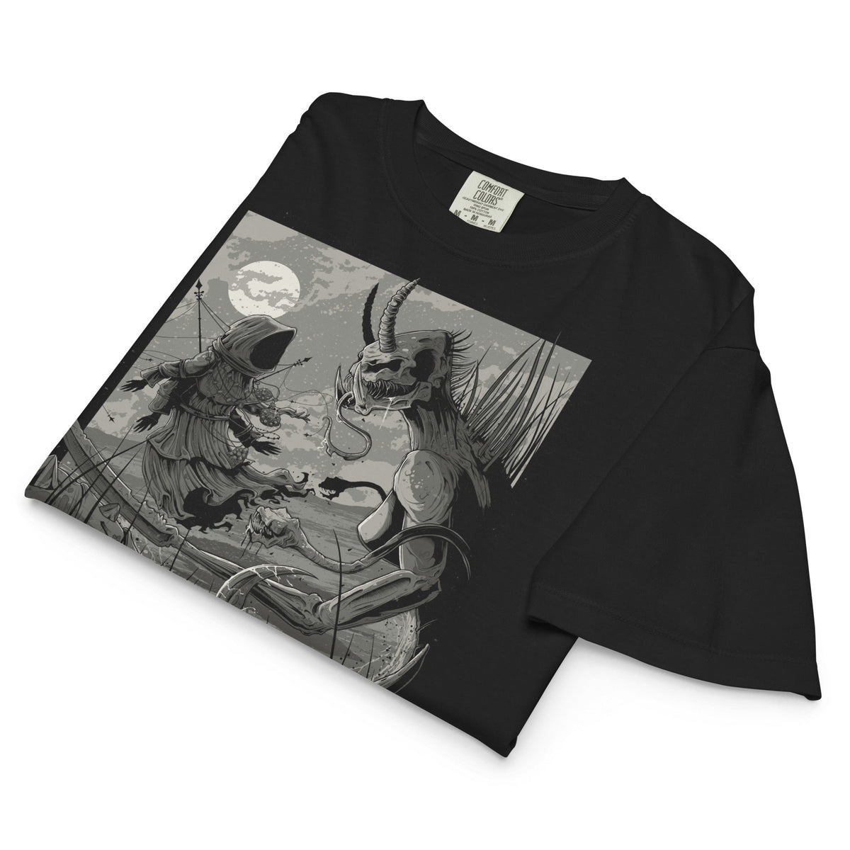 Sleep Token Take Aim Mineral Wash Womens Crop Top