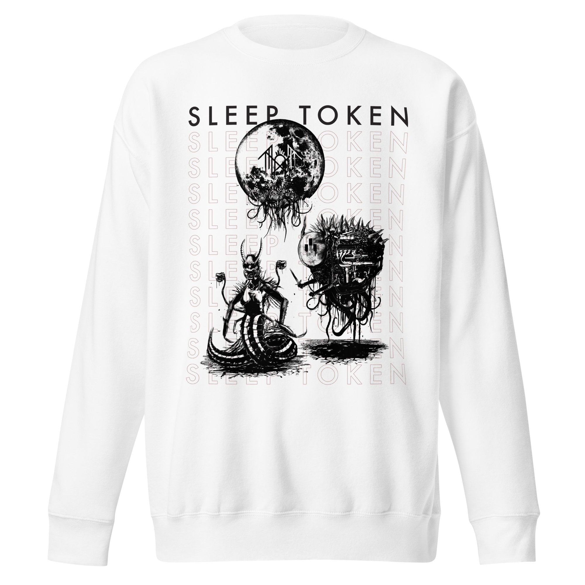 Sleep Token Take Me Back Jumbo Print Sweatshirt
