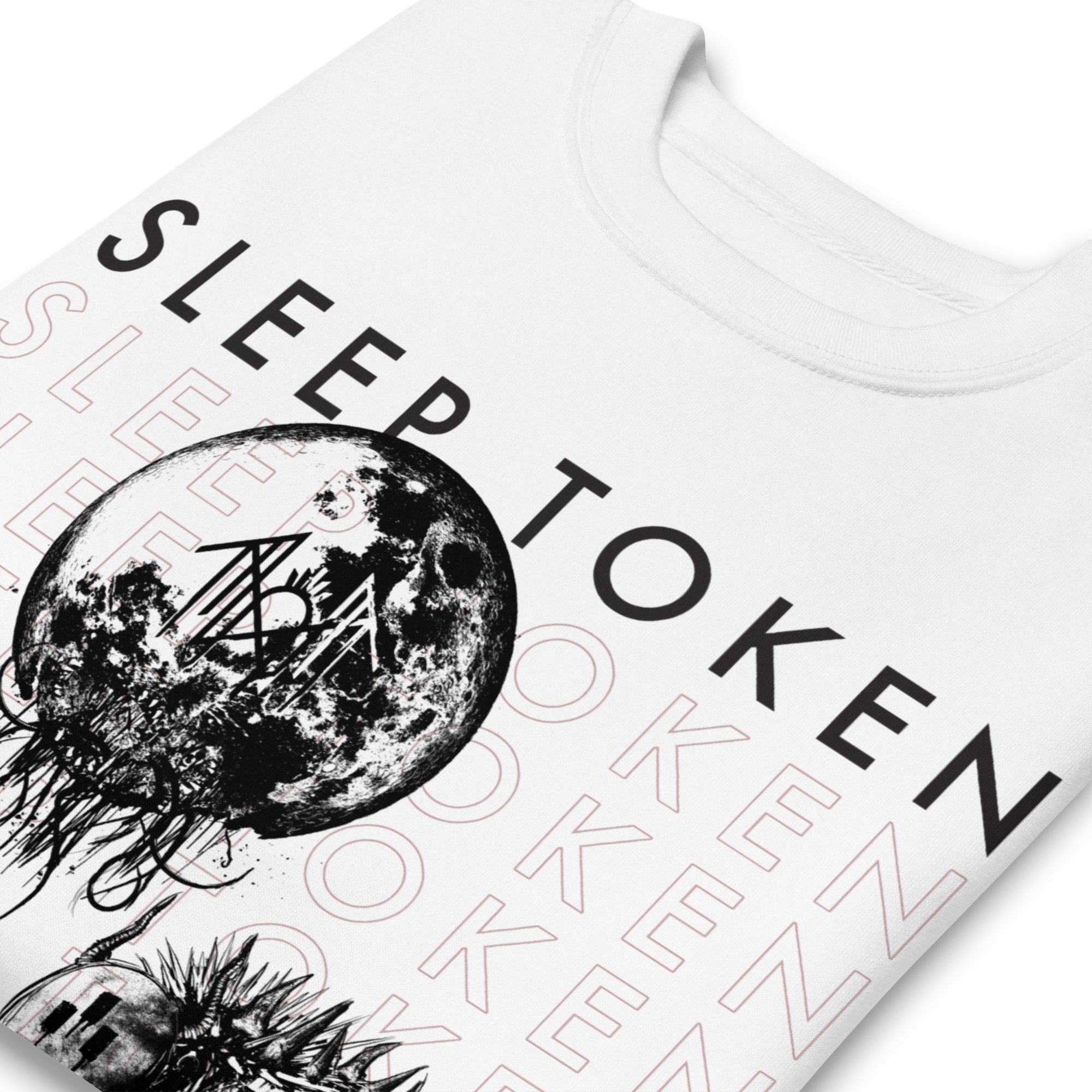 Sleep Token Take Me Back Jumbo Print Sweatshirt
