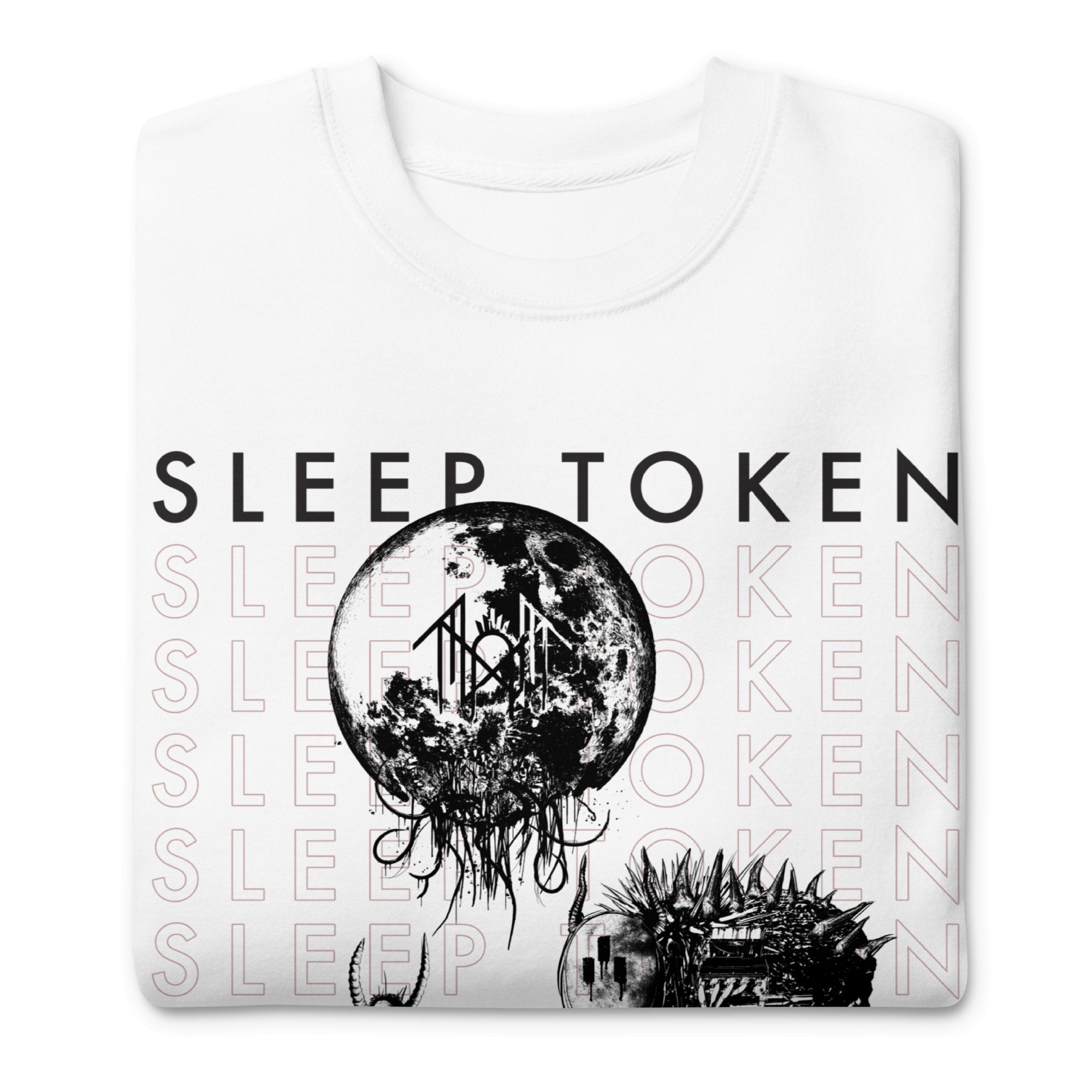 Sleep Token Take Me Back Jumbo Print Sweatshirt