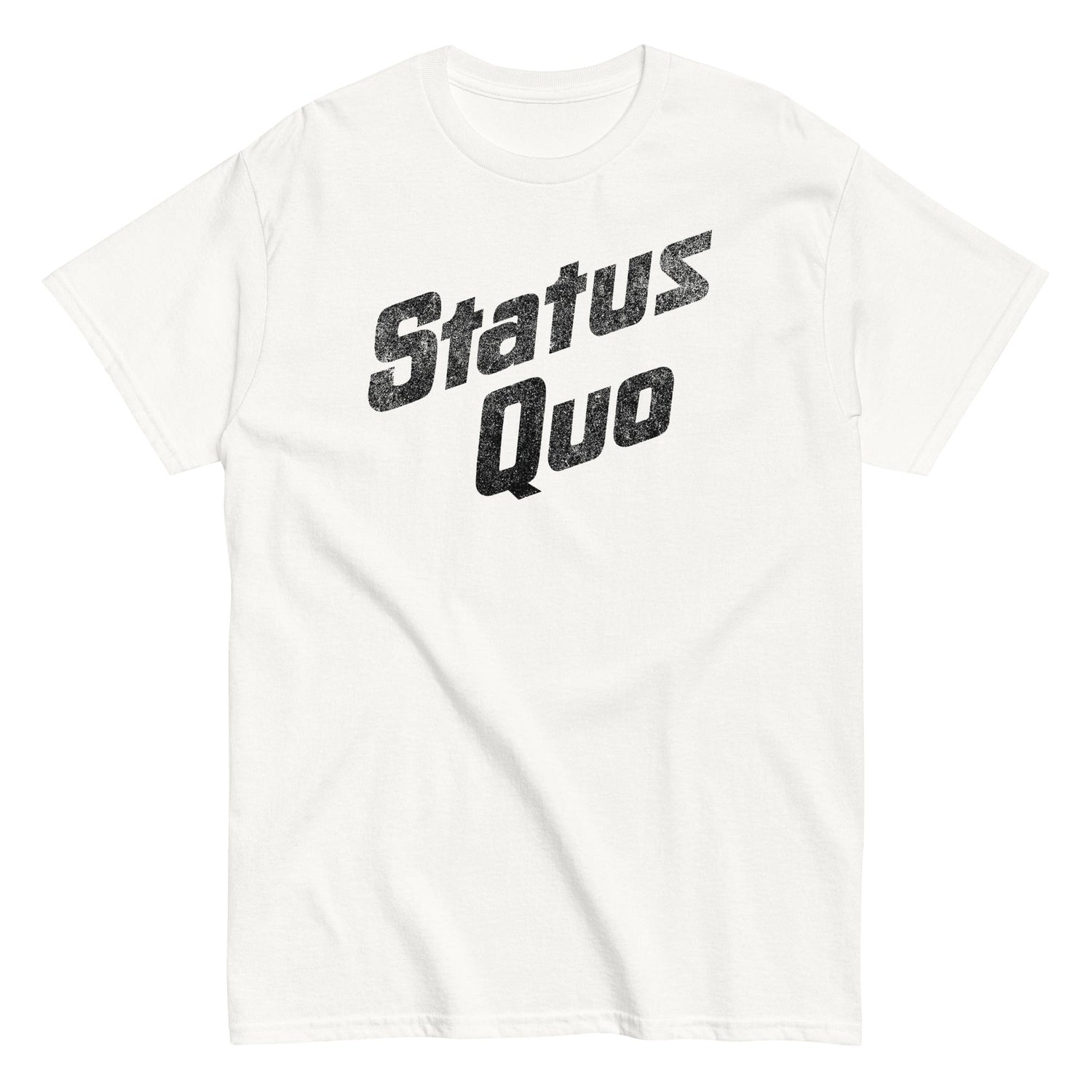 Status Quo - Black Logo T-Shirt