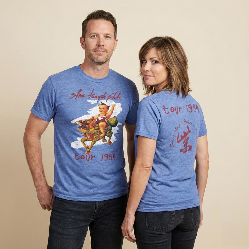 STONE TEMPLE PILOTS Eye-Catching T-Shirt, TOUR 1994
