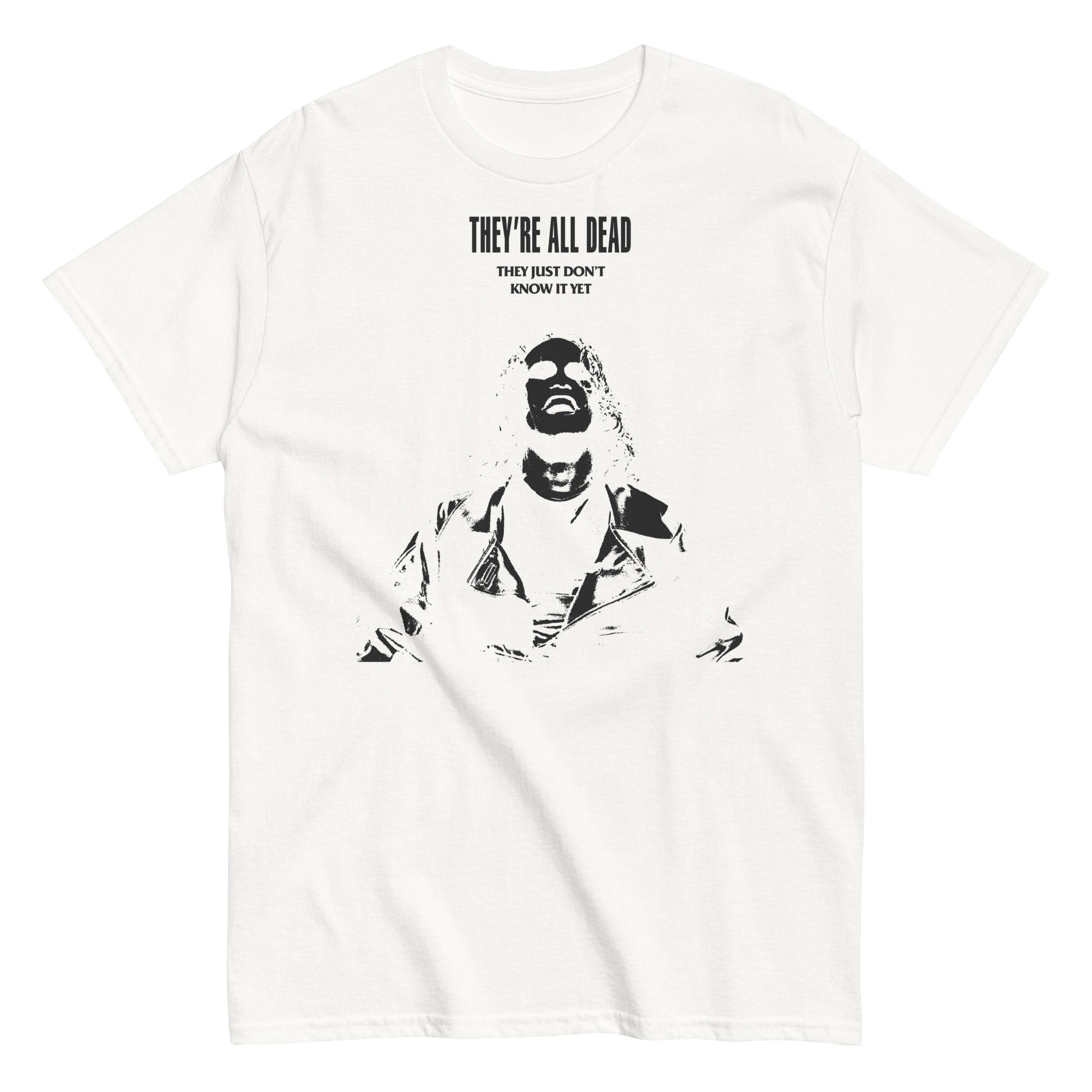 The Crow - Black Outline T-Shirt