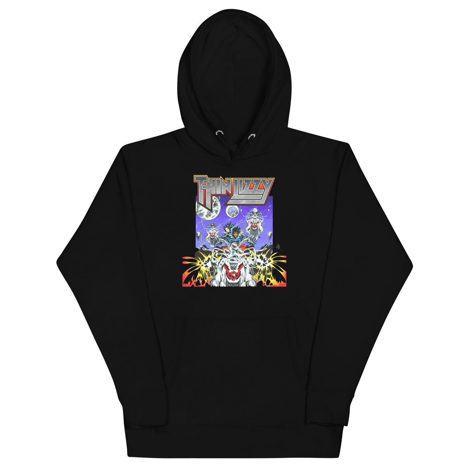Thin Lizzy Night Riders Hoodie