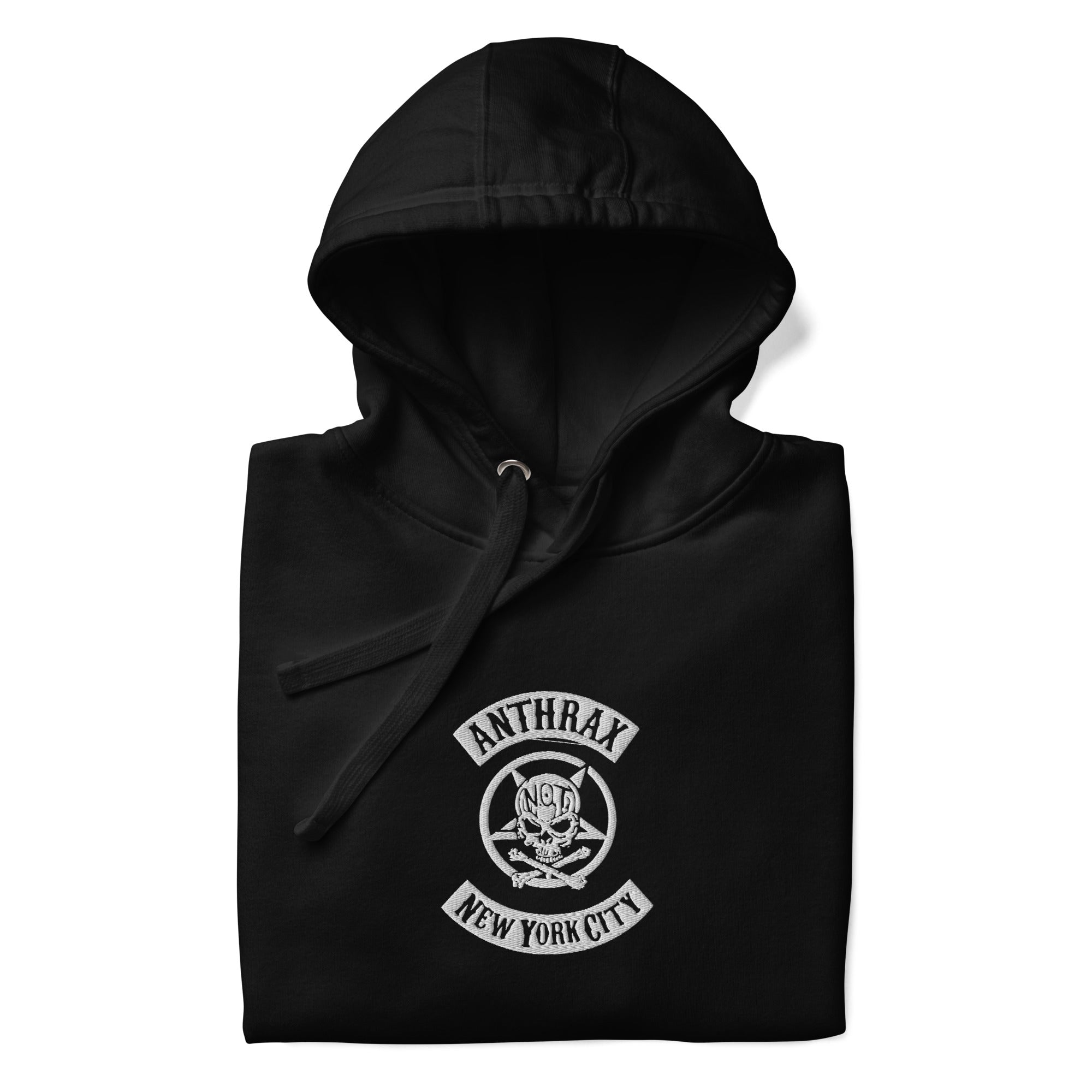 Anthrax New York City HD Embroidered Hoodie