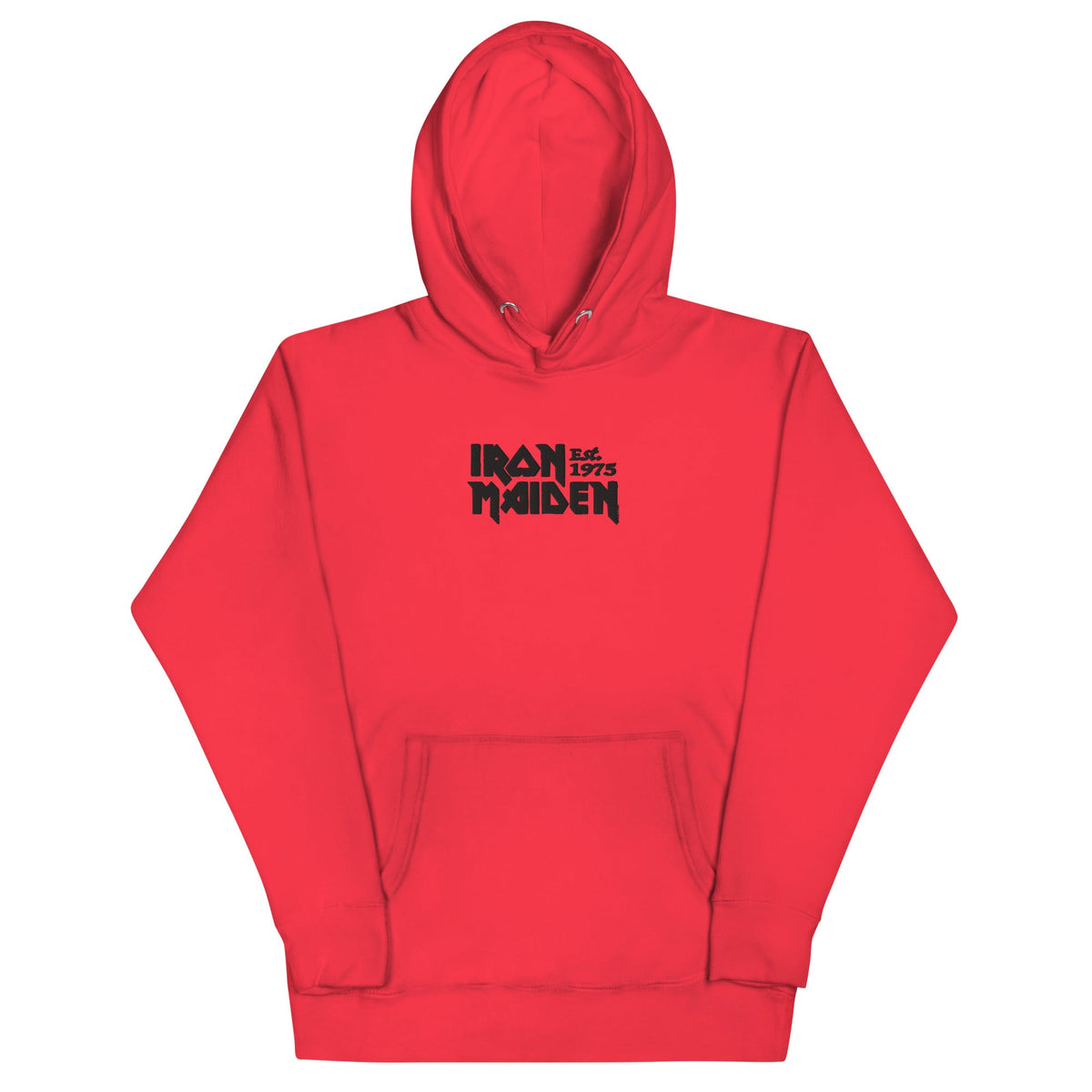 Iron Maiden Vintage 1975 HD Embroidered Hoodie