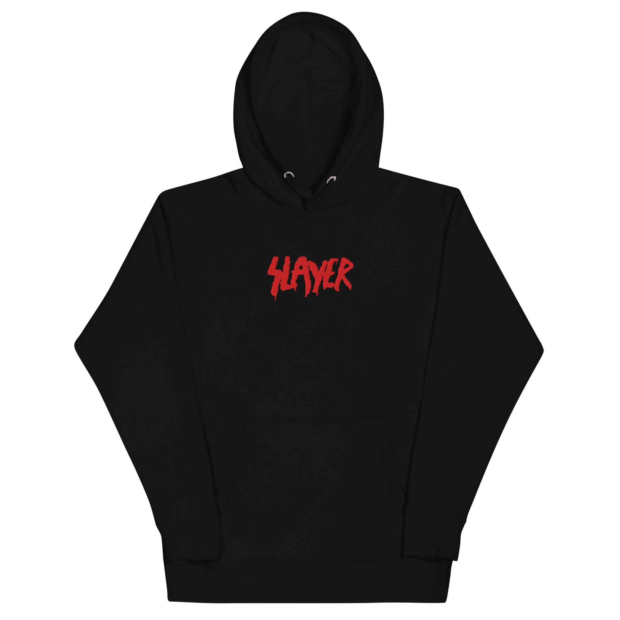 Slayer Red Drip HD Embroidered Hoodie