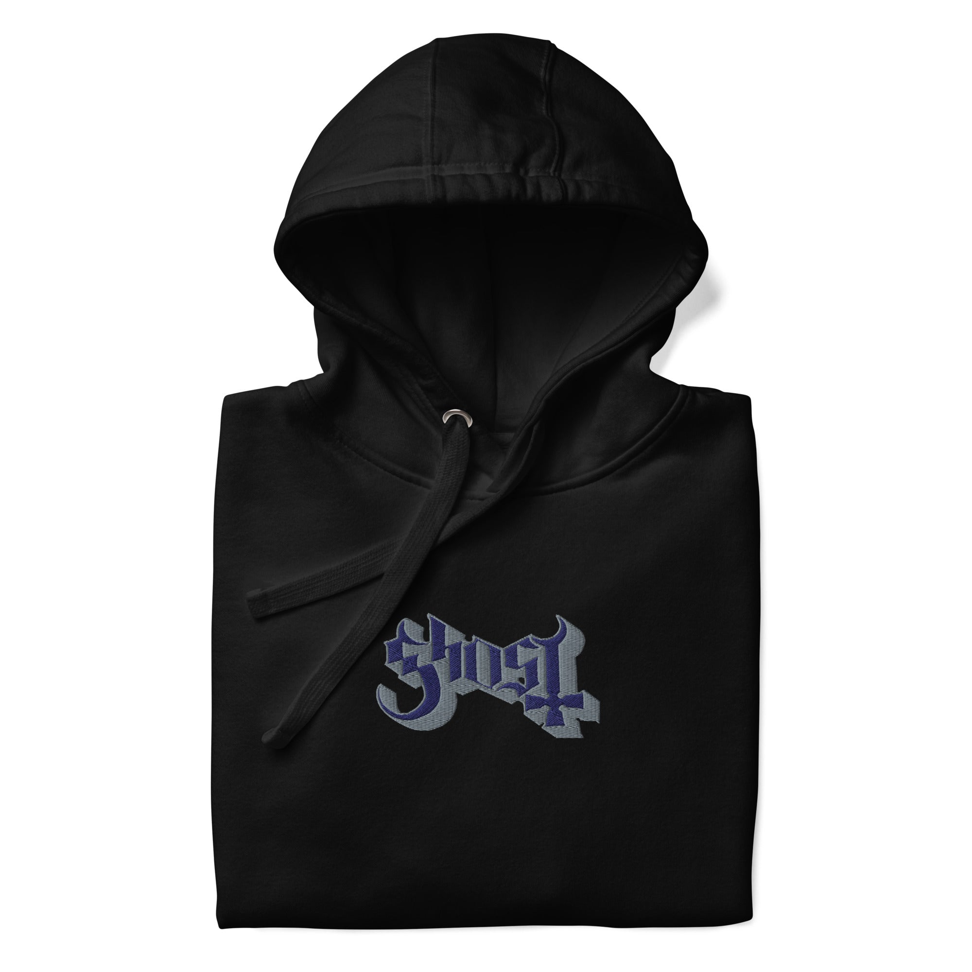 Ghost Skeleta HD Embroidered Hoodie