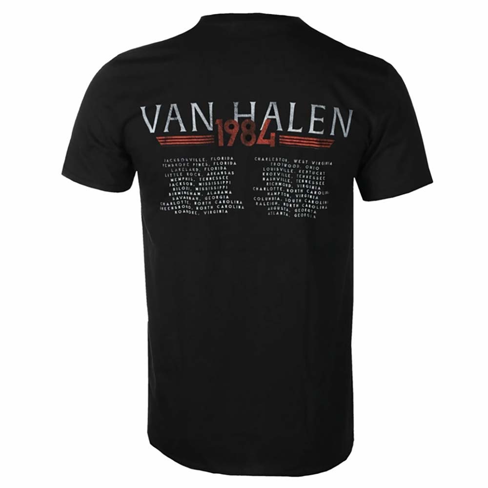 VAN HALEN Attractive T-Shirt, 84 Tour