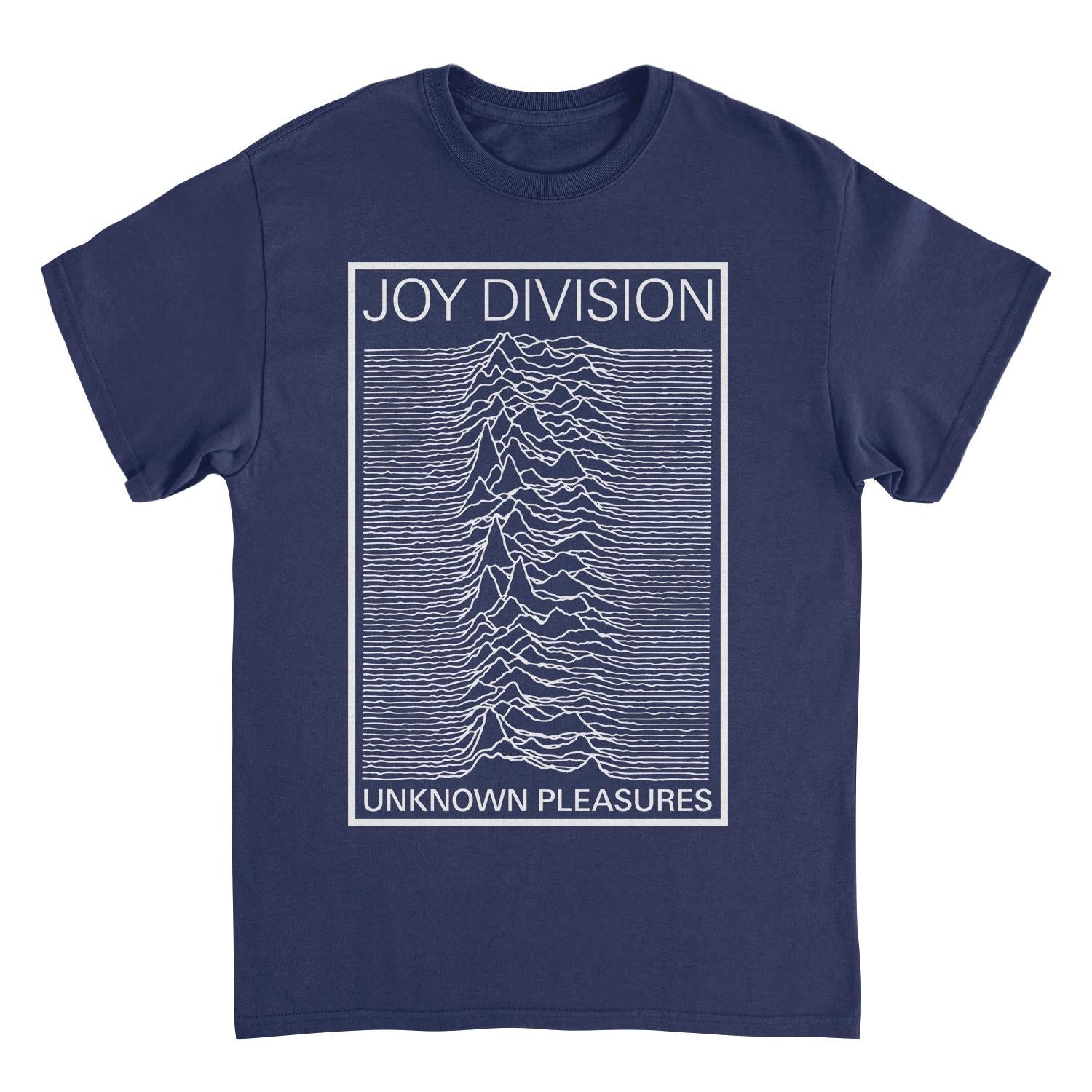 Navy blue t-shirt with Joy Division &