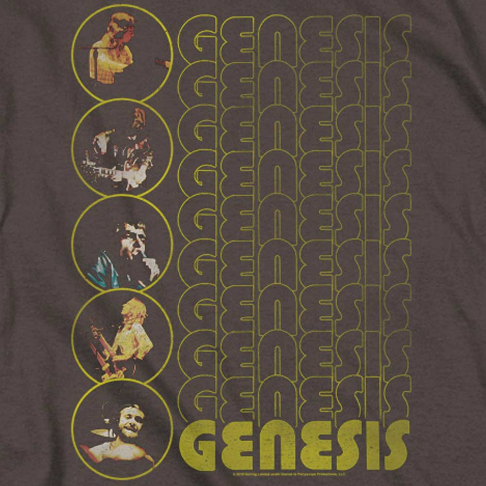 GENESIS Charcoal T-Shirt, Carpet Crawlers