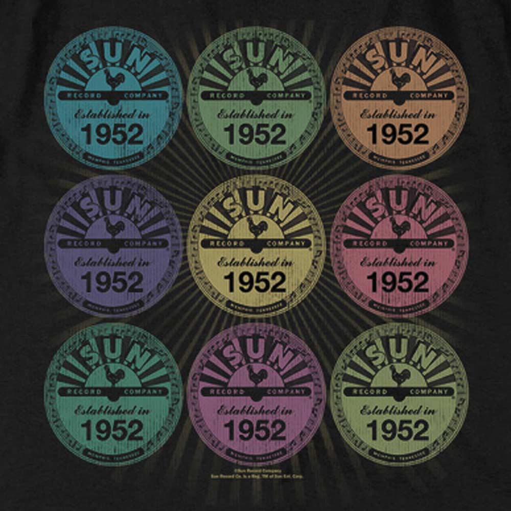 Women Exclusive SUN RECORDS T-Shirt, Rocking Color Block