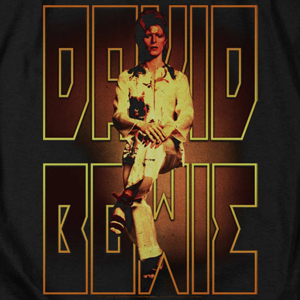 DAVID BOWIE Deluxe Sweatshirt, Perched