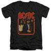 V-Neck AC/DC T-Shirt, Distressed Highway to Hell