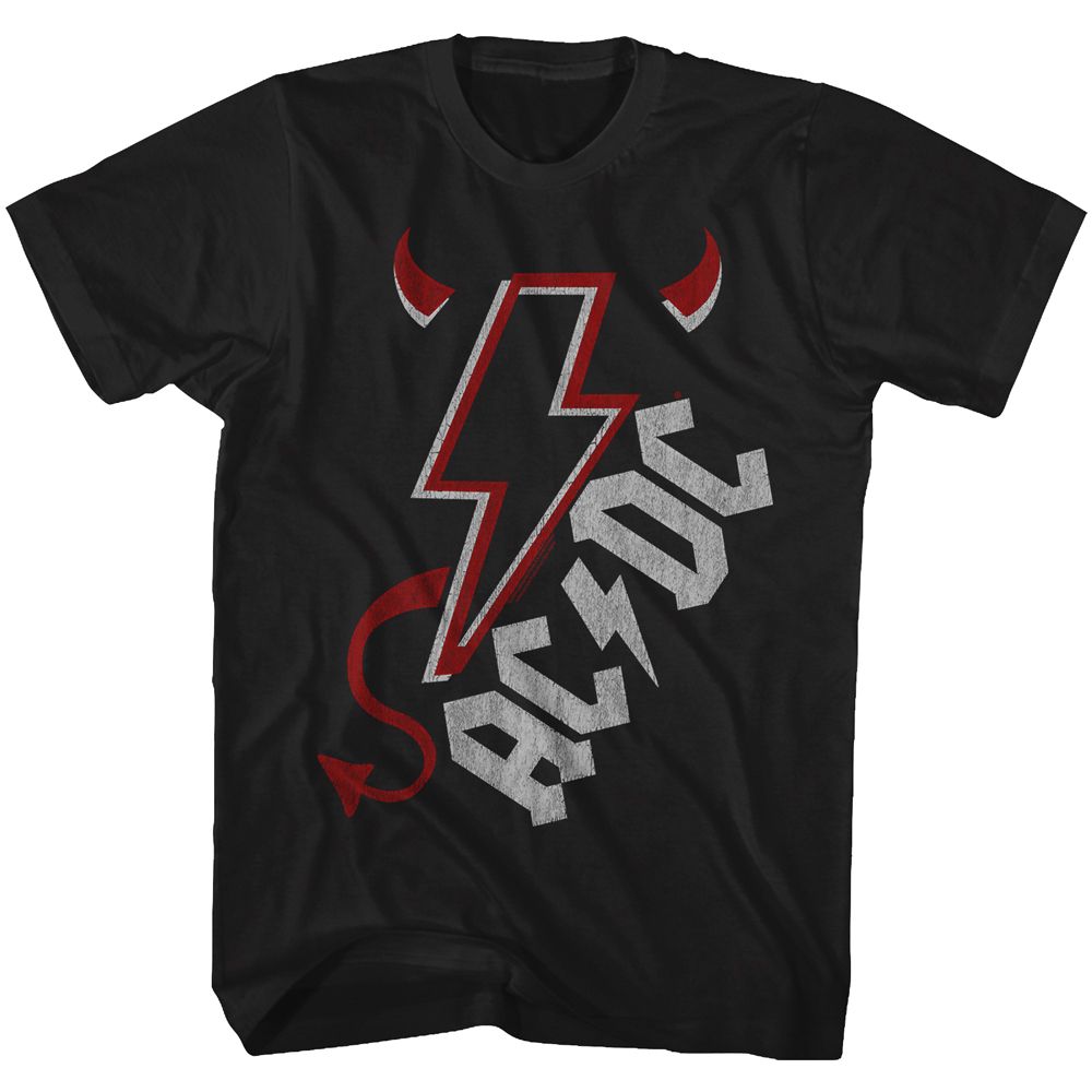 AC/DC Eye-Catching T-Shirt, Horns & Tall